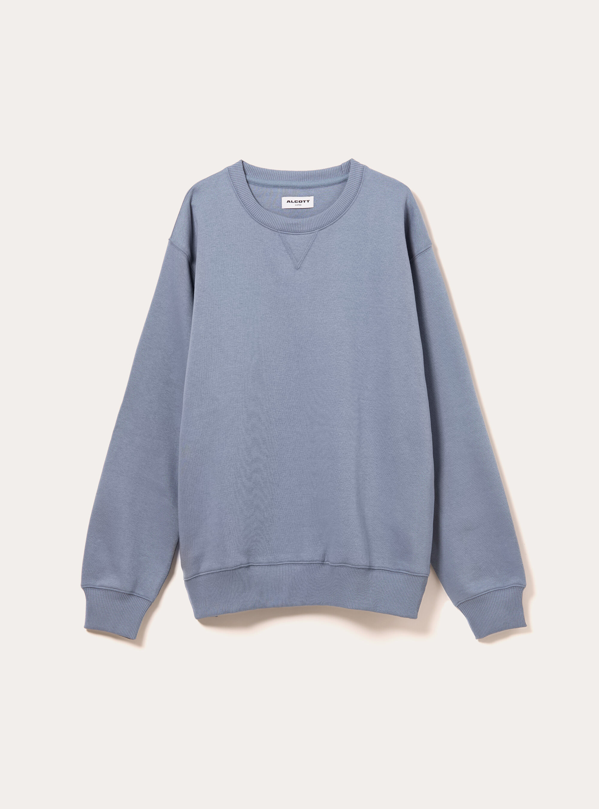Sweat-shirt &agrave; col rond uni, IN2 INDIGO MEDIUM