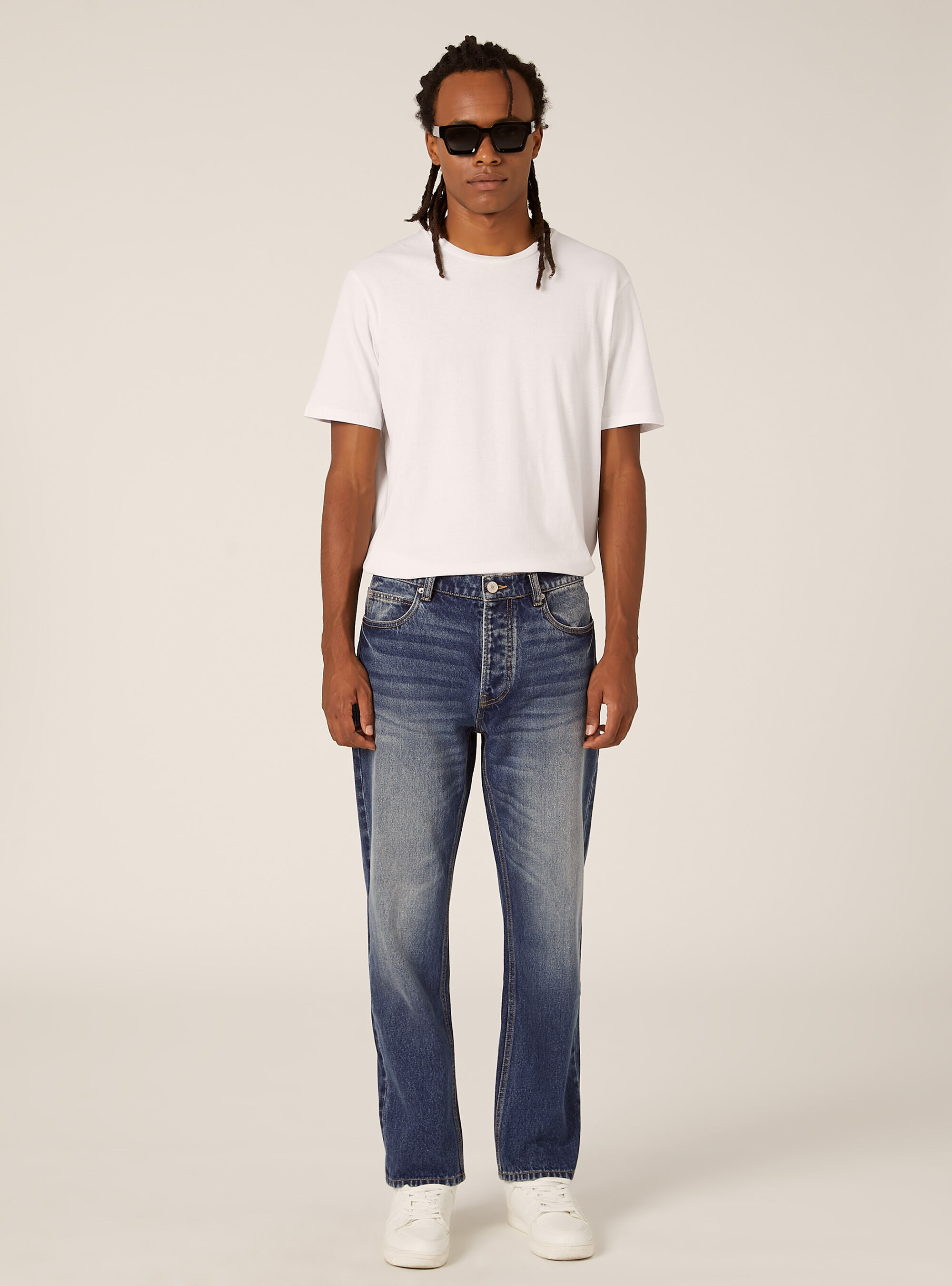 Jeans coupe droite