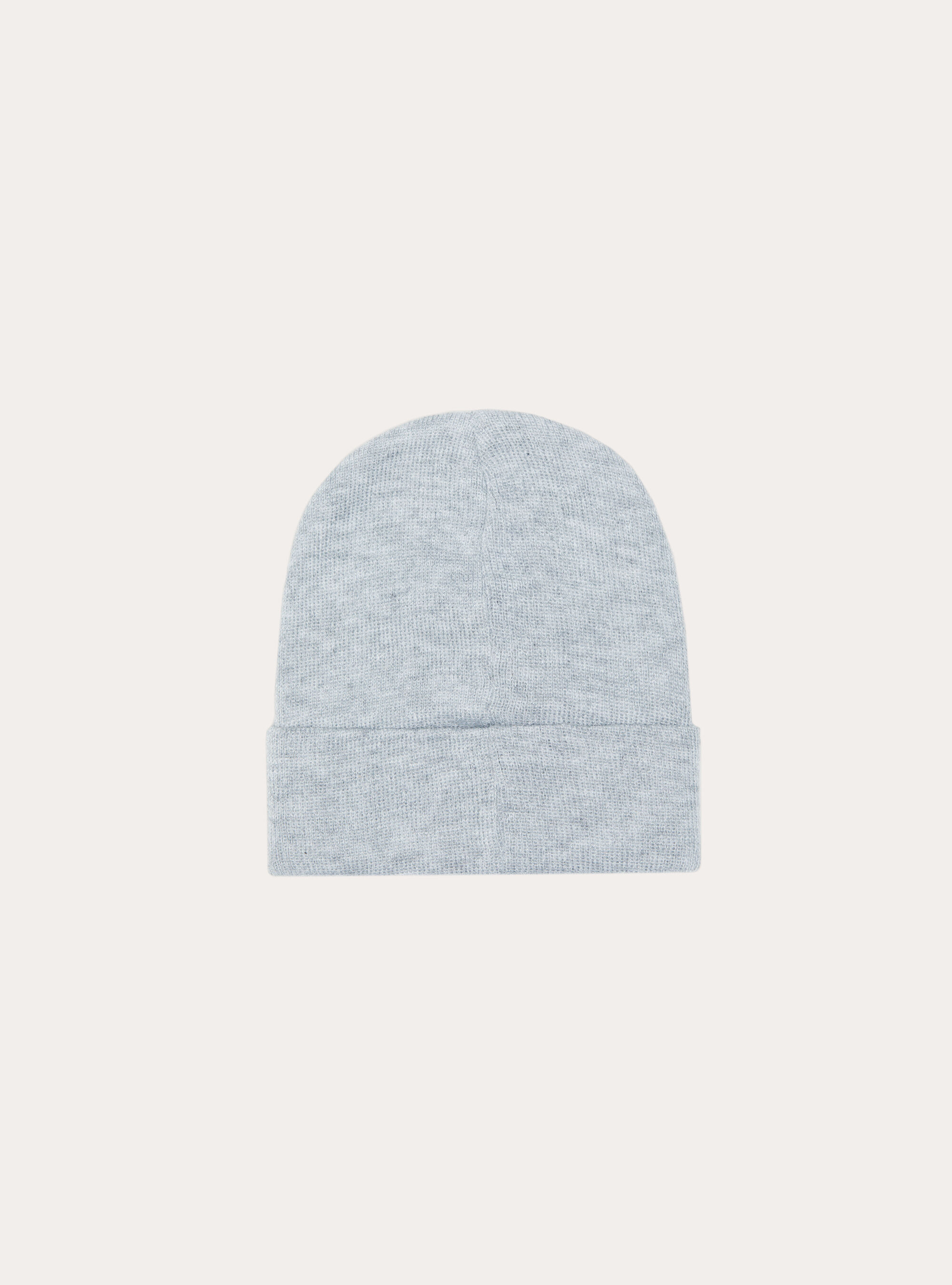 Bonnet chaud avec patch, MGY2 GREY MEL MEDIUM