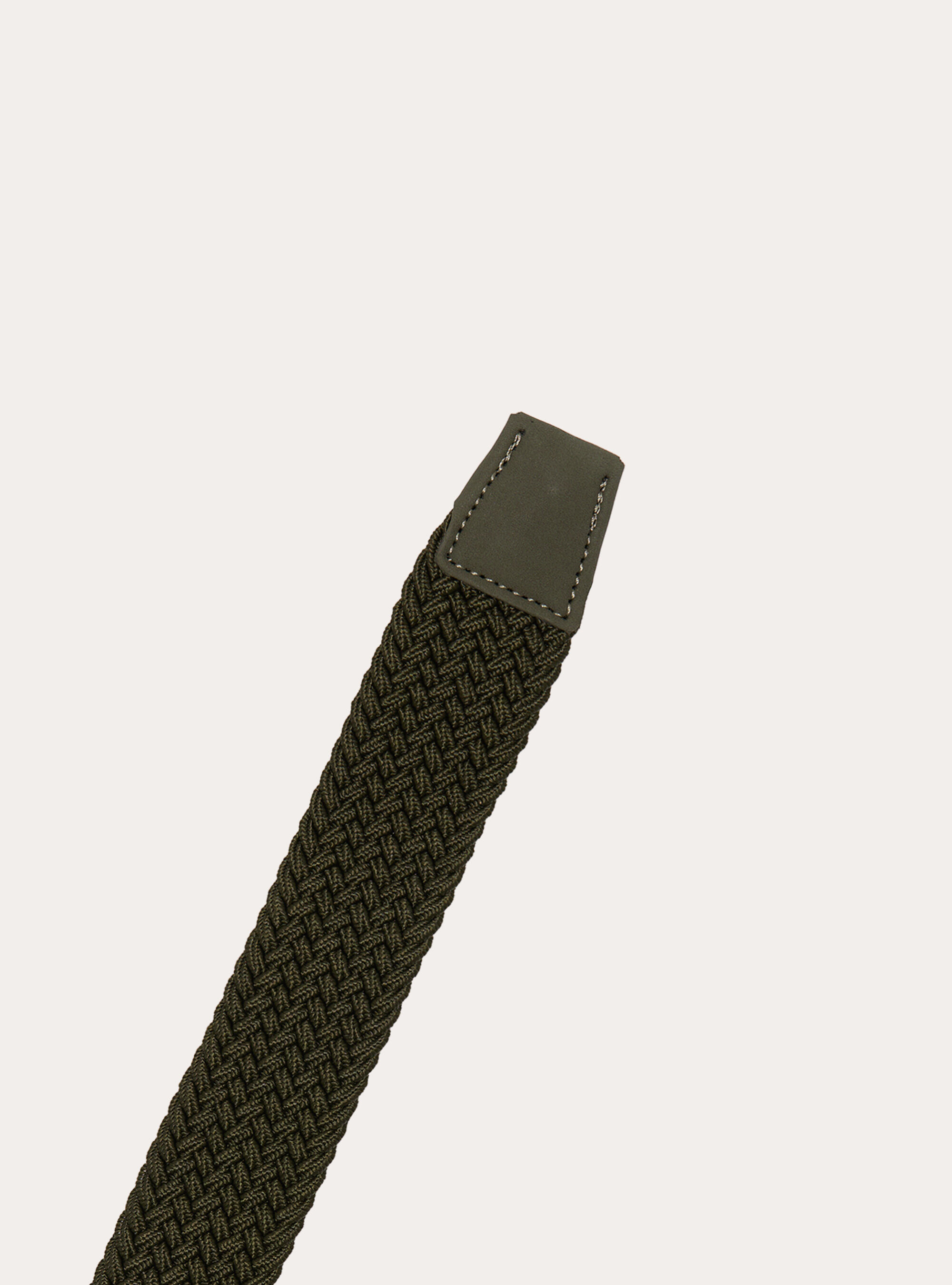 Ceinture tress&eacute;e &eacute;lastique