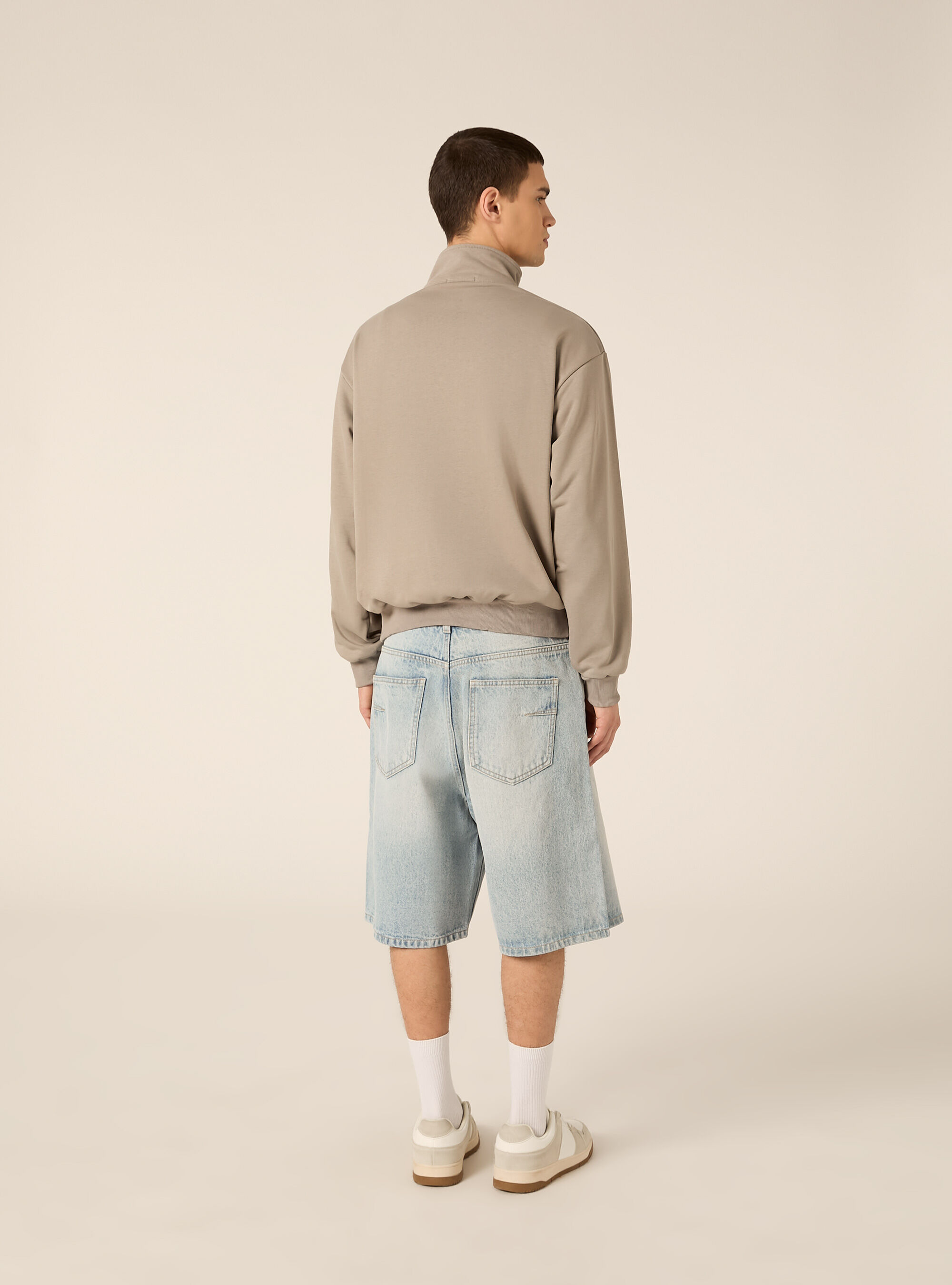 Box Fit Sweatshirt, GY2 GREY MEDIUM