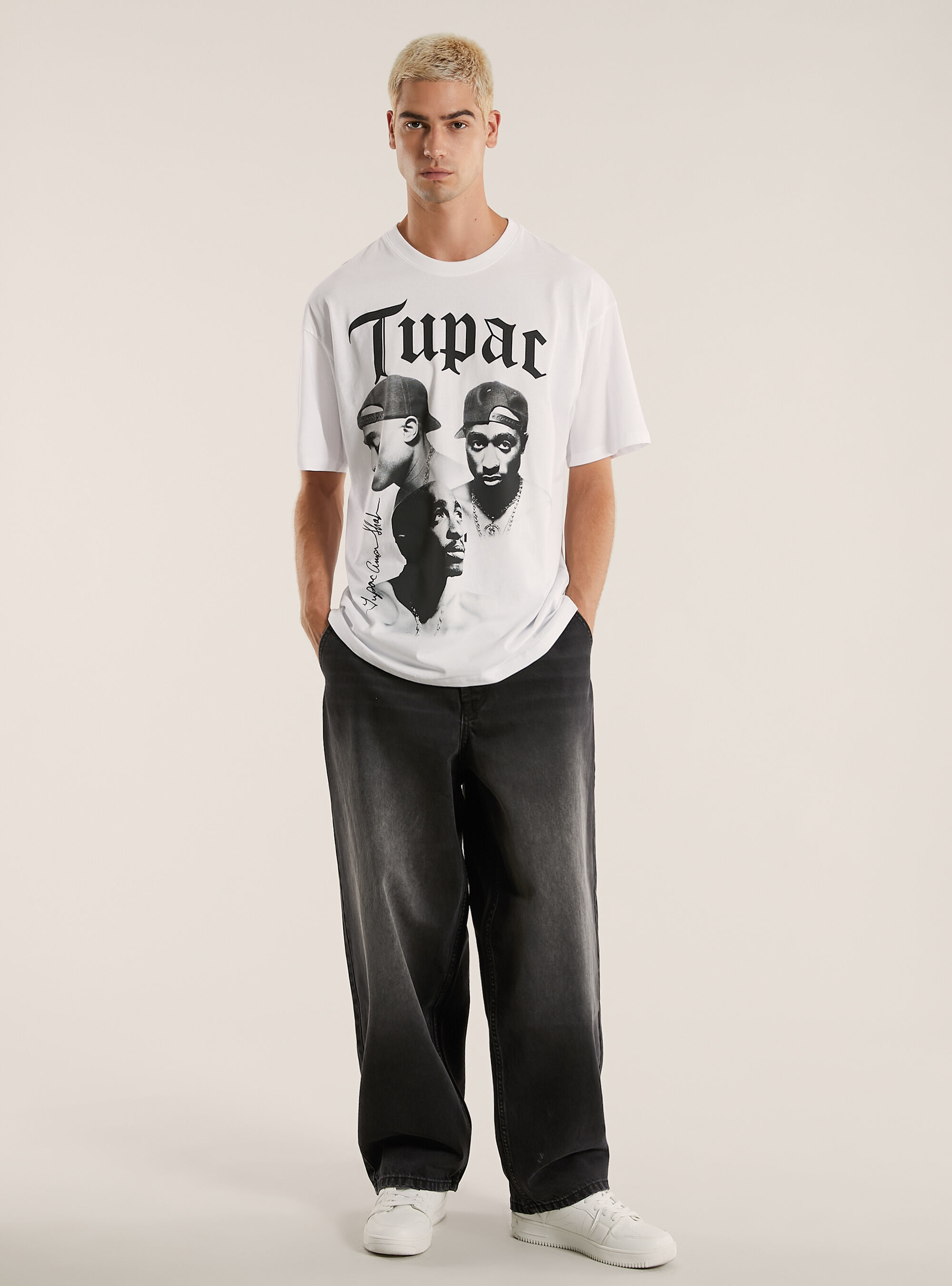T-shirt coupe classique Tupac / Alcott