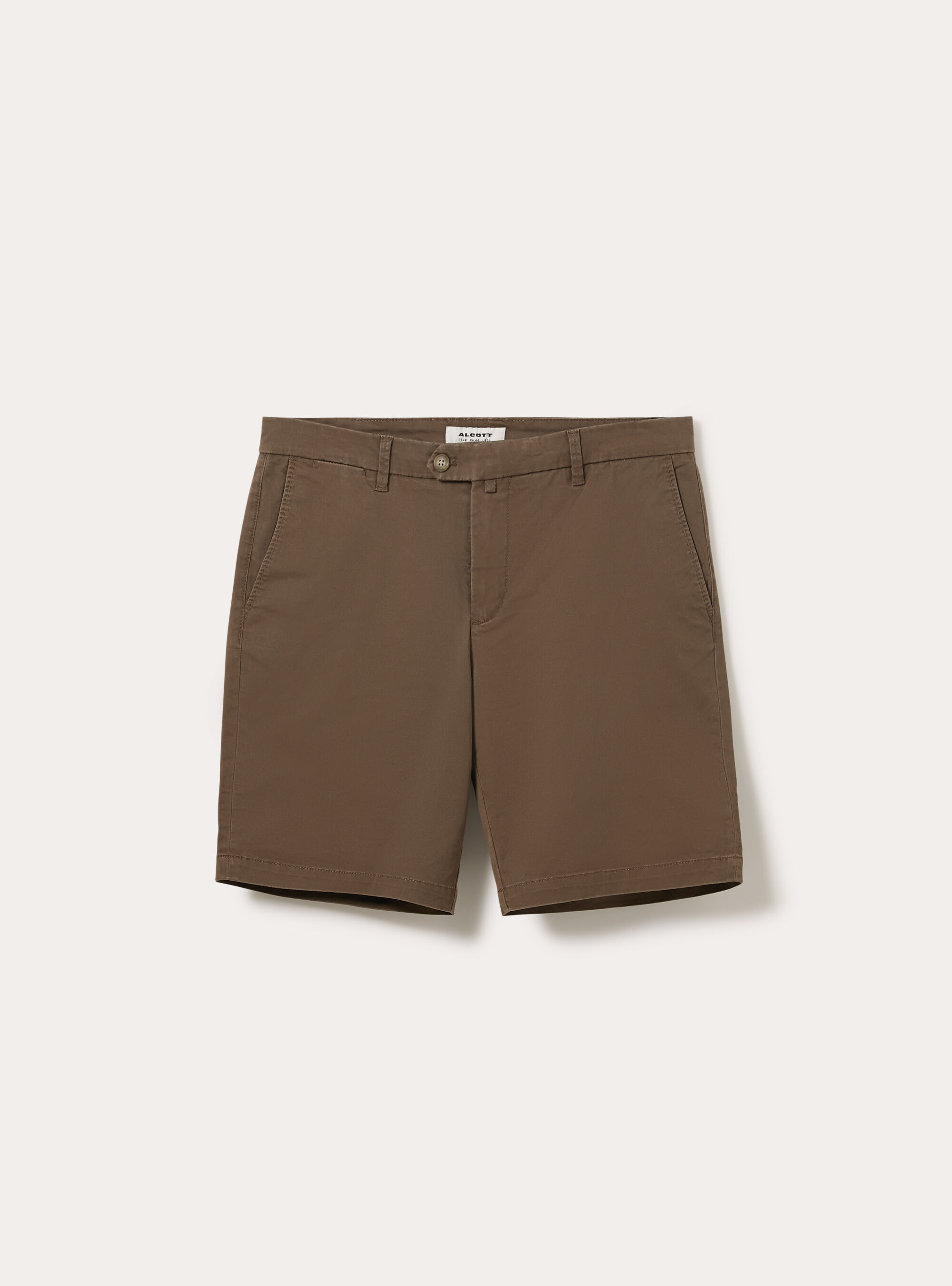 Twill Chino Bermuda Shorts, BR2 BROWN MEDIUM