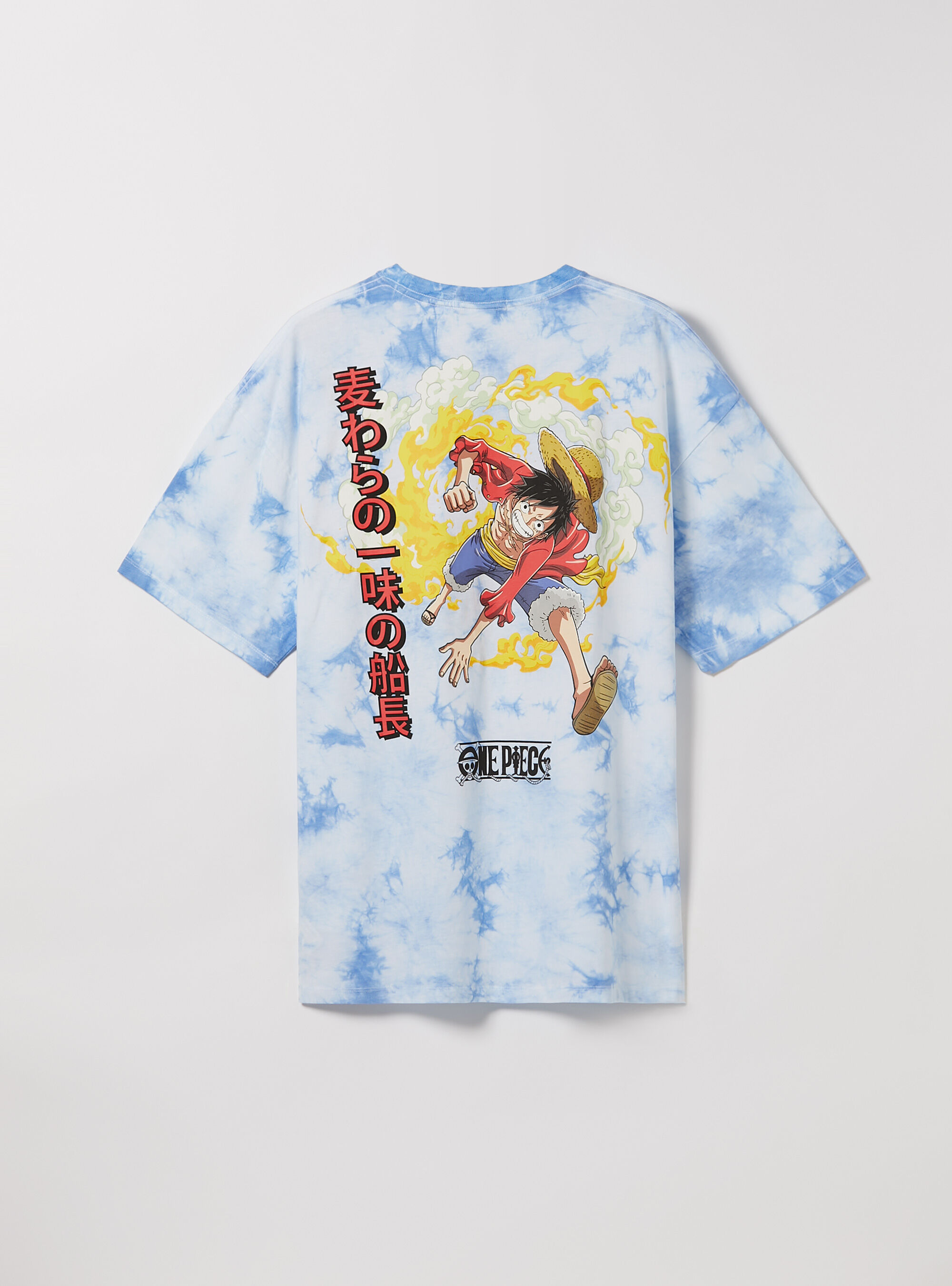 One Piece / Camiseta Alcott oversize tie-dye, WH3 WHITE