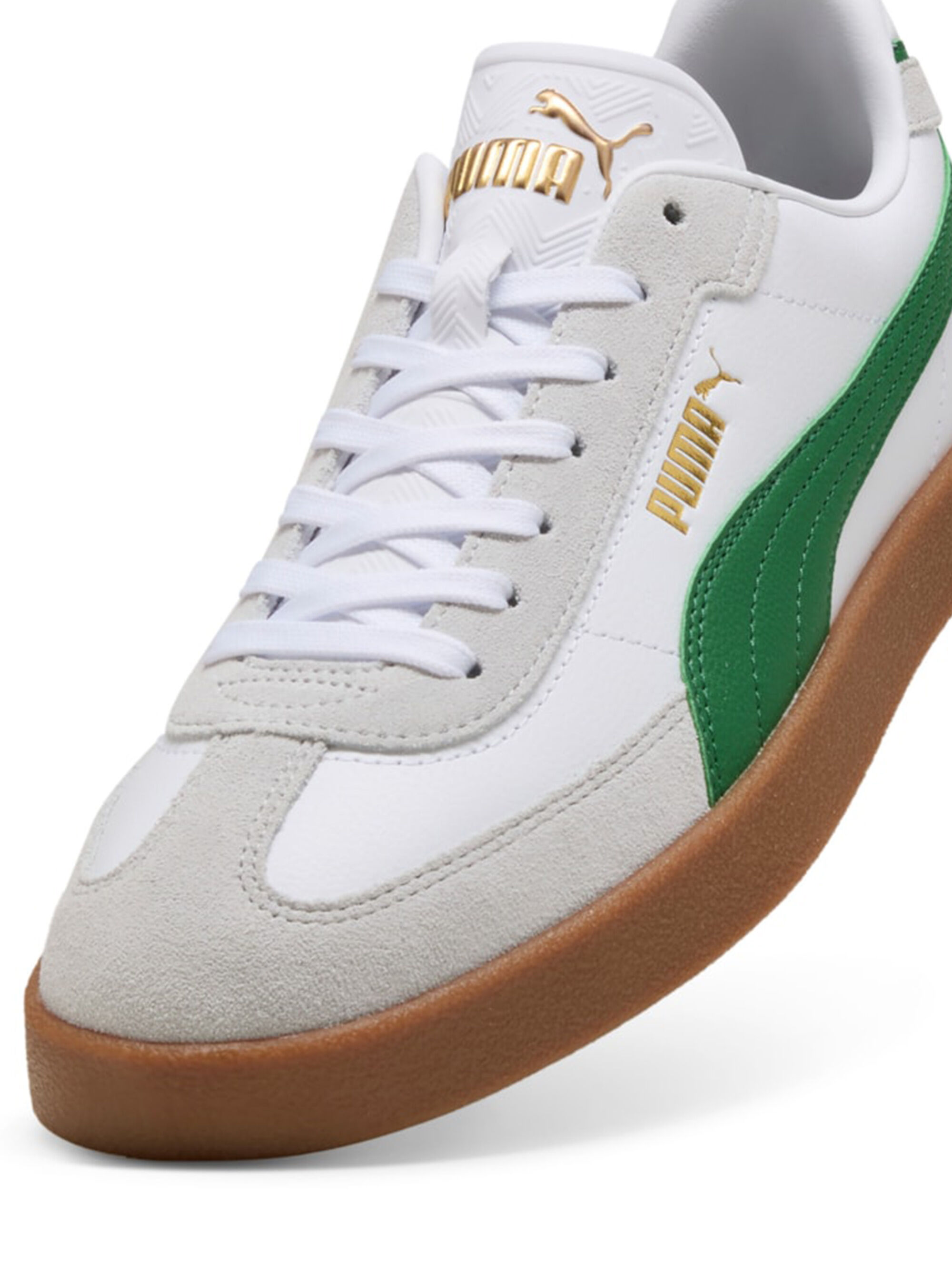 PUMA Club II Era unisex trainers, GN2 GREEN MEDIUM