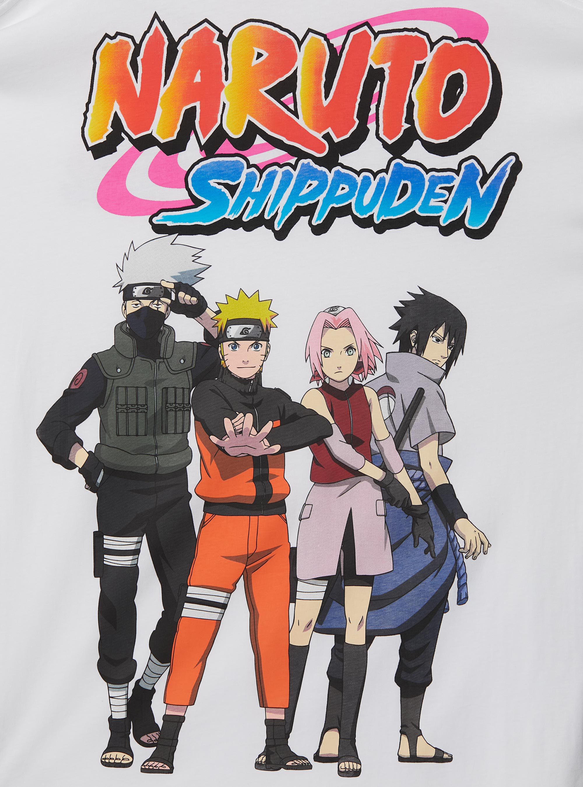 Maglietta Naruto / Alcott, WH3 WHITE
