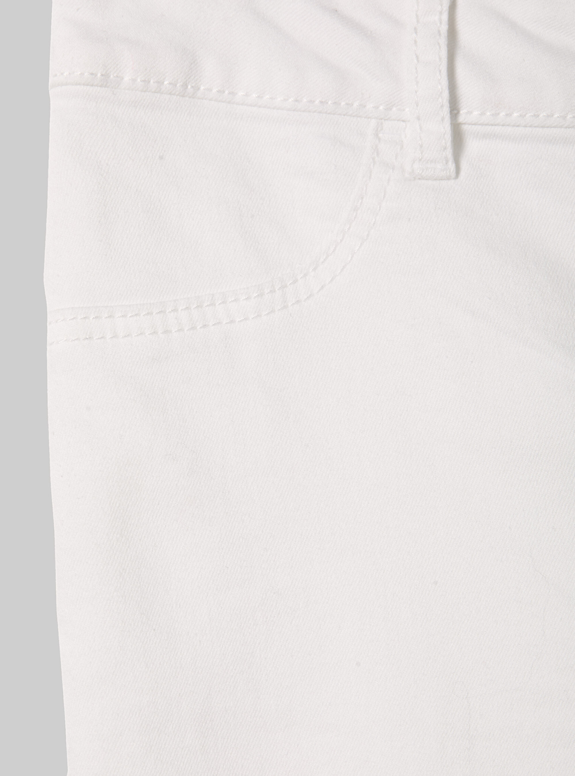 Jean super skinny taille haute en denim stretch, D099 WHITE