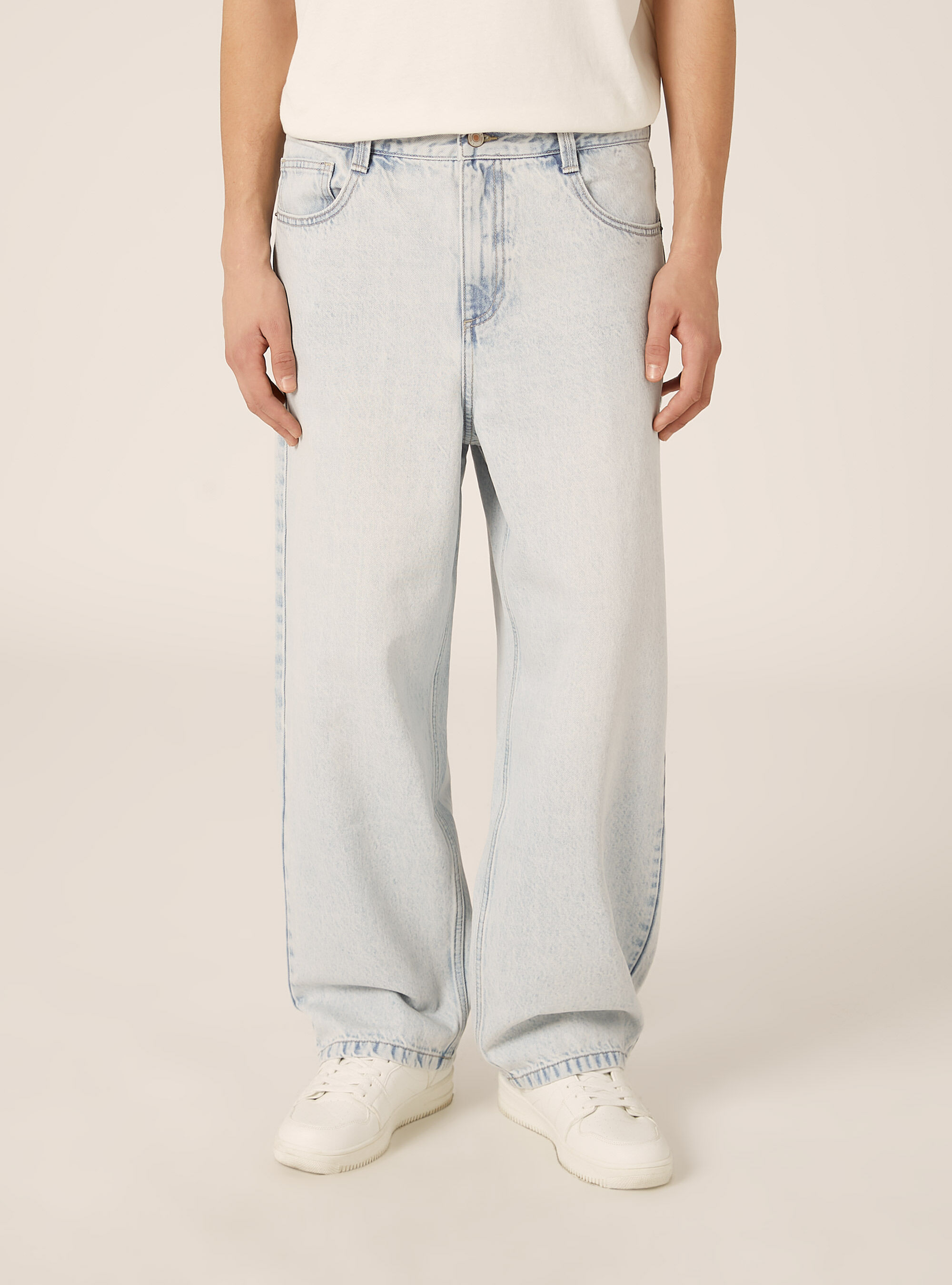 Jean coupe super baggy