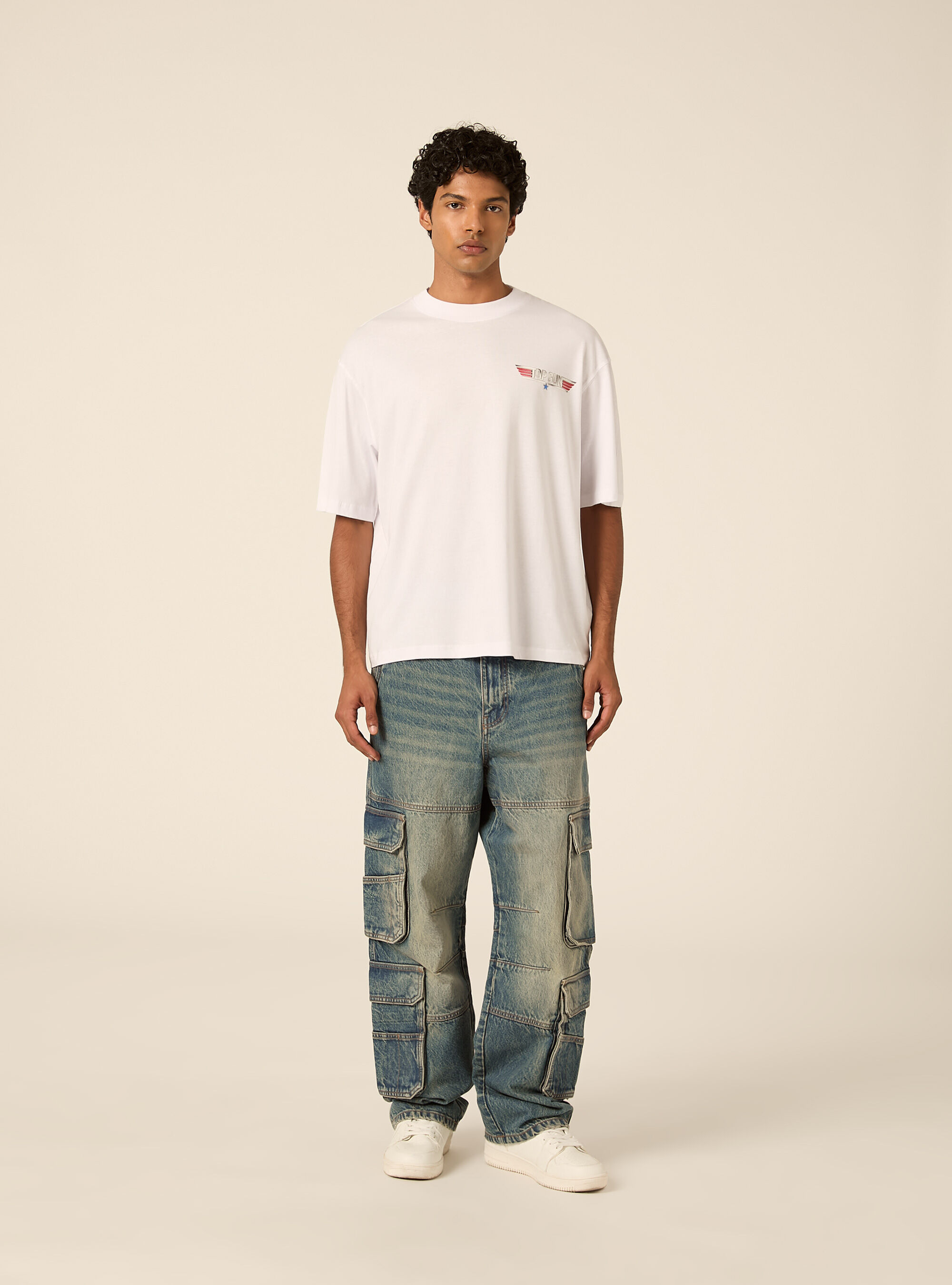 Maglietta boxy fit Top Gun / Alcott