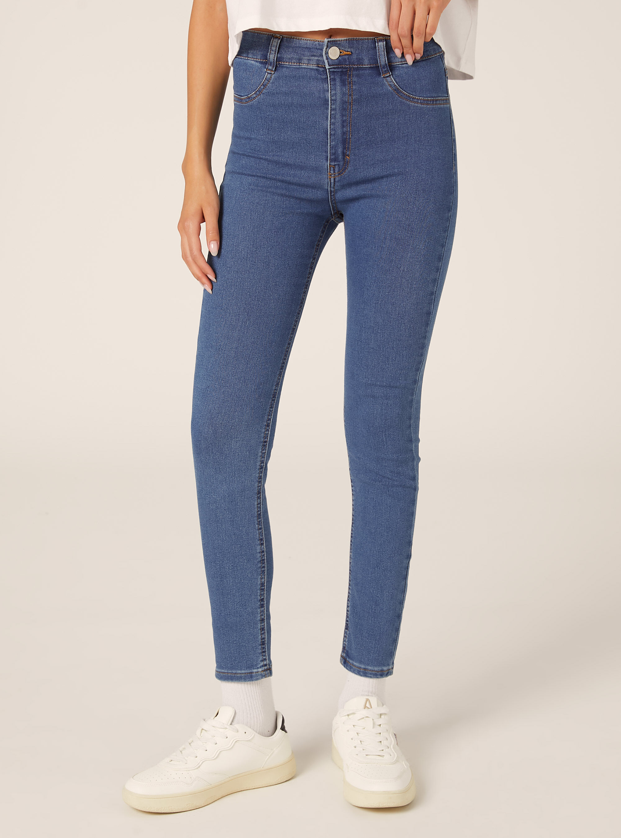 Jean skinny en denim stretch