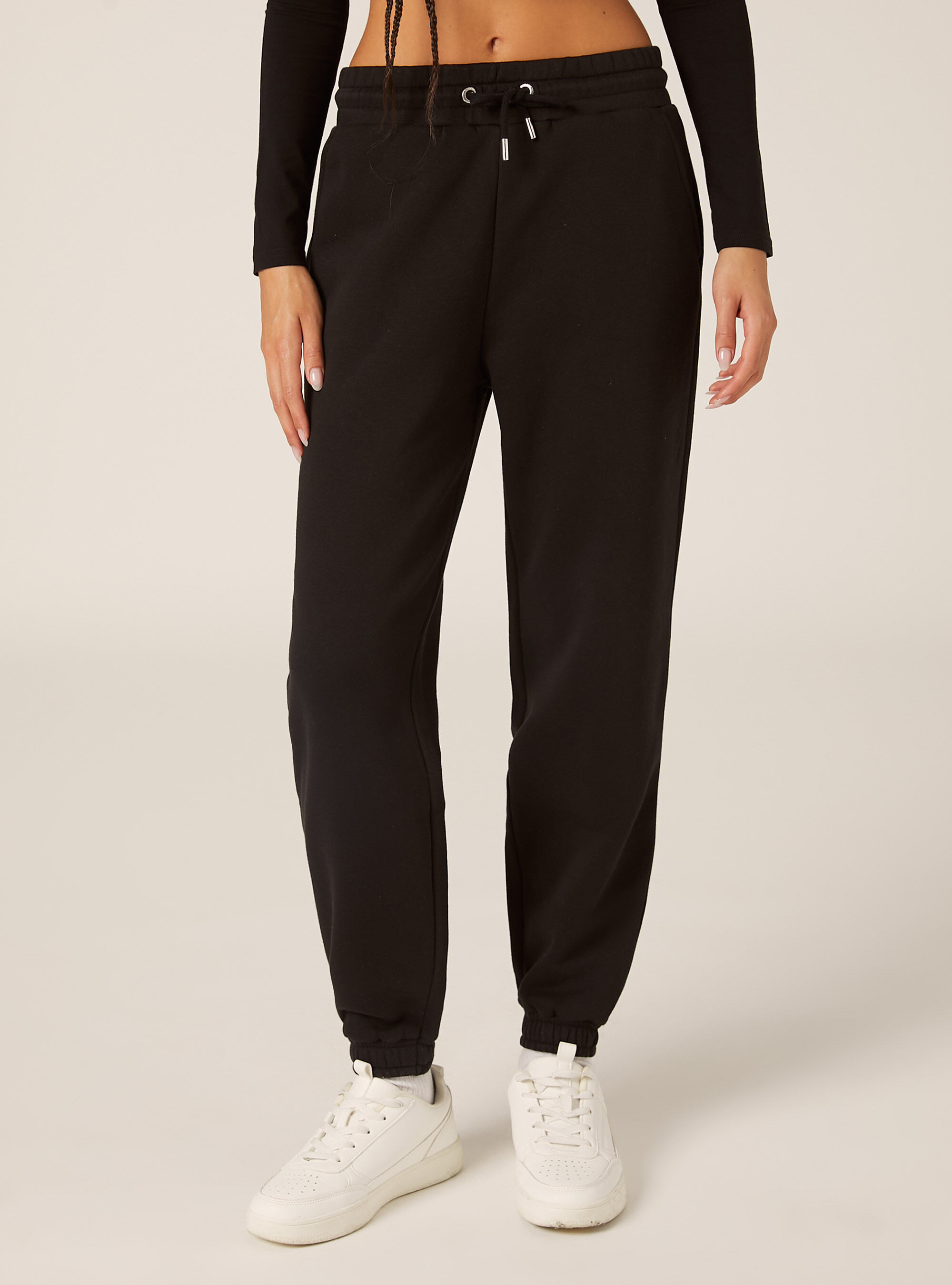 Pantalon jogger en molleton
