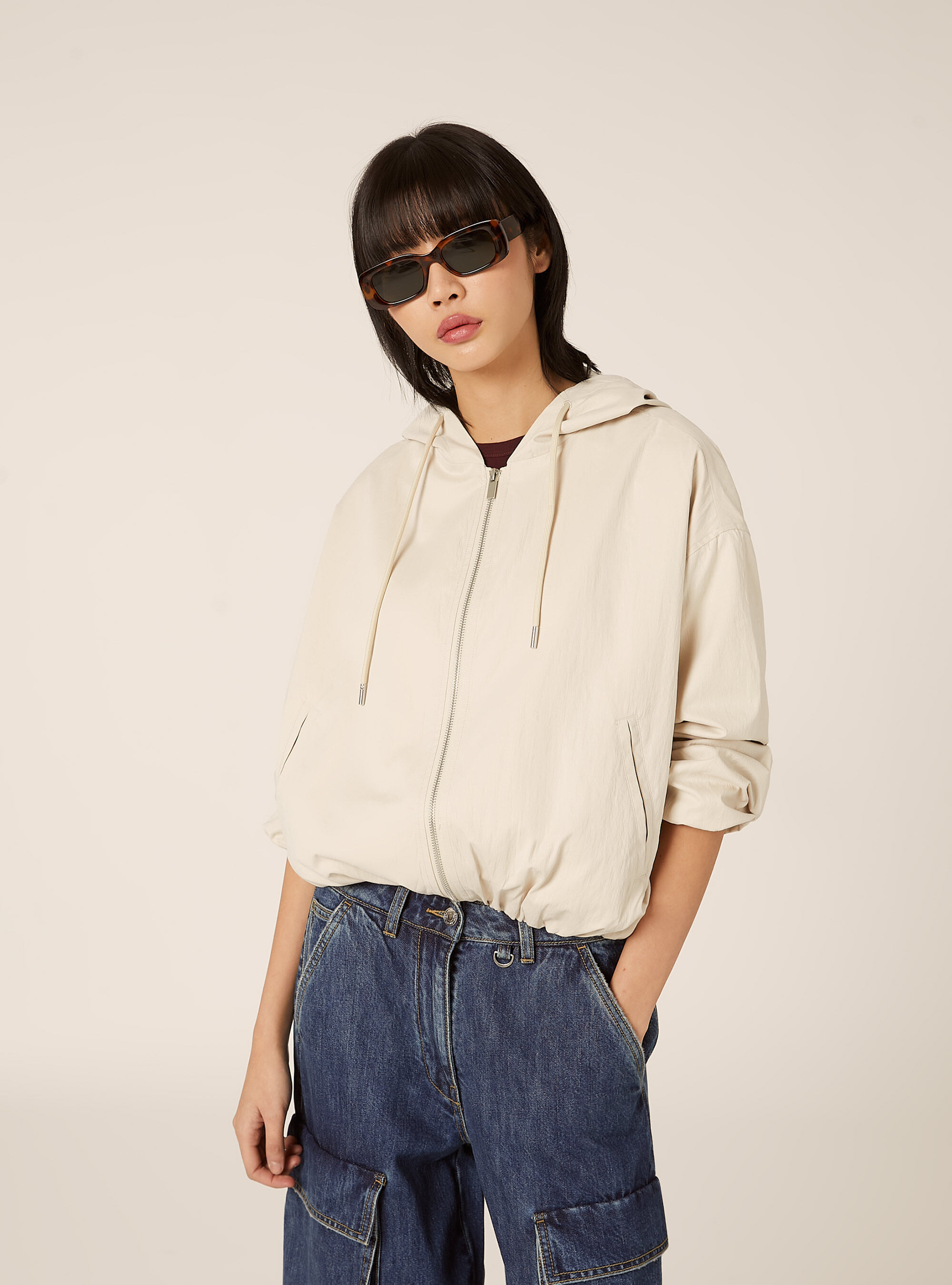 Balloon fit jacket
