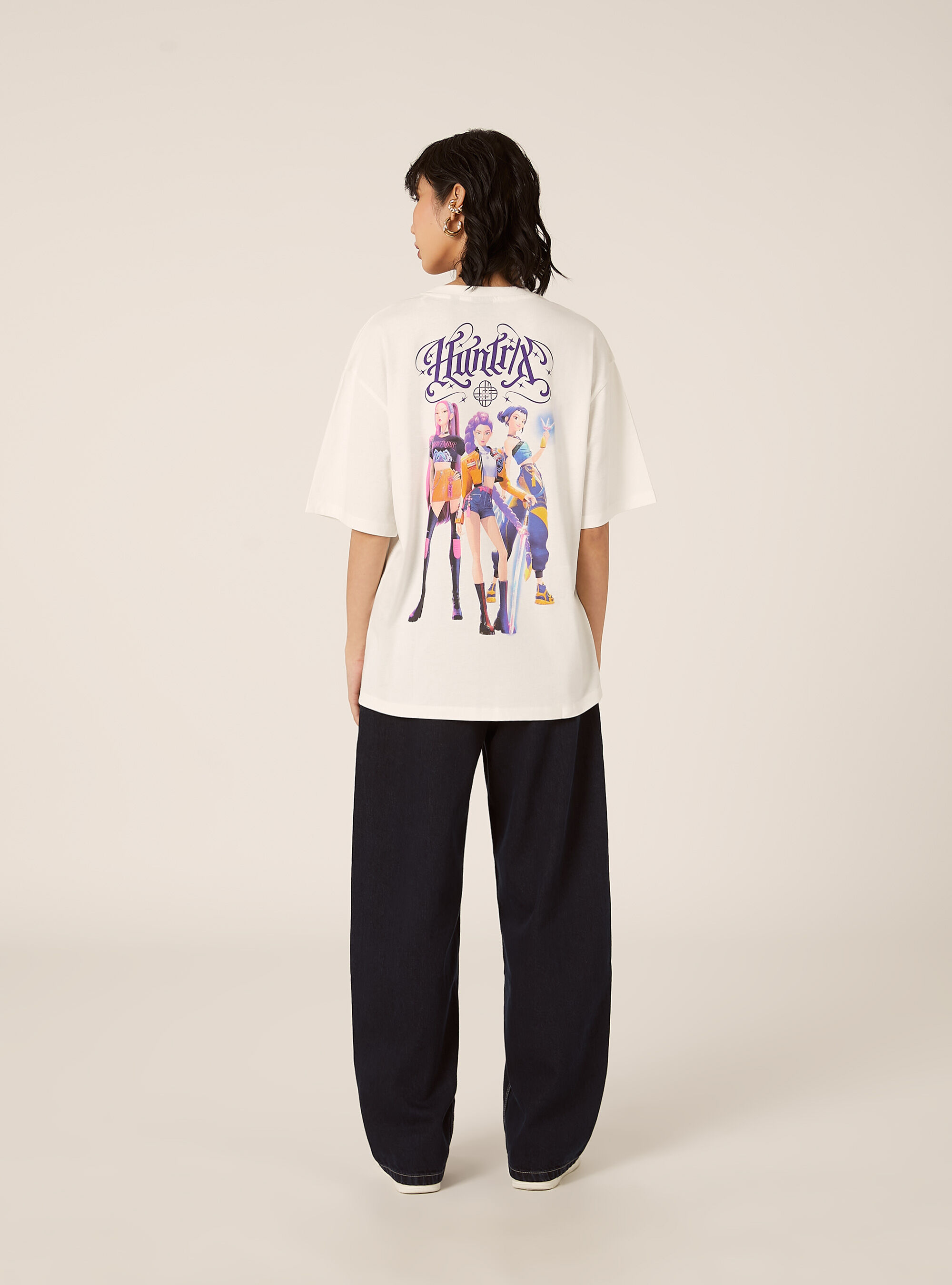 Camiseta KPop Demon Hunters / Alcott, WH2 WHITE