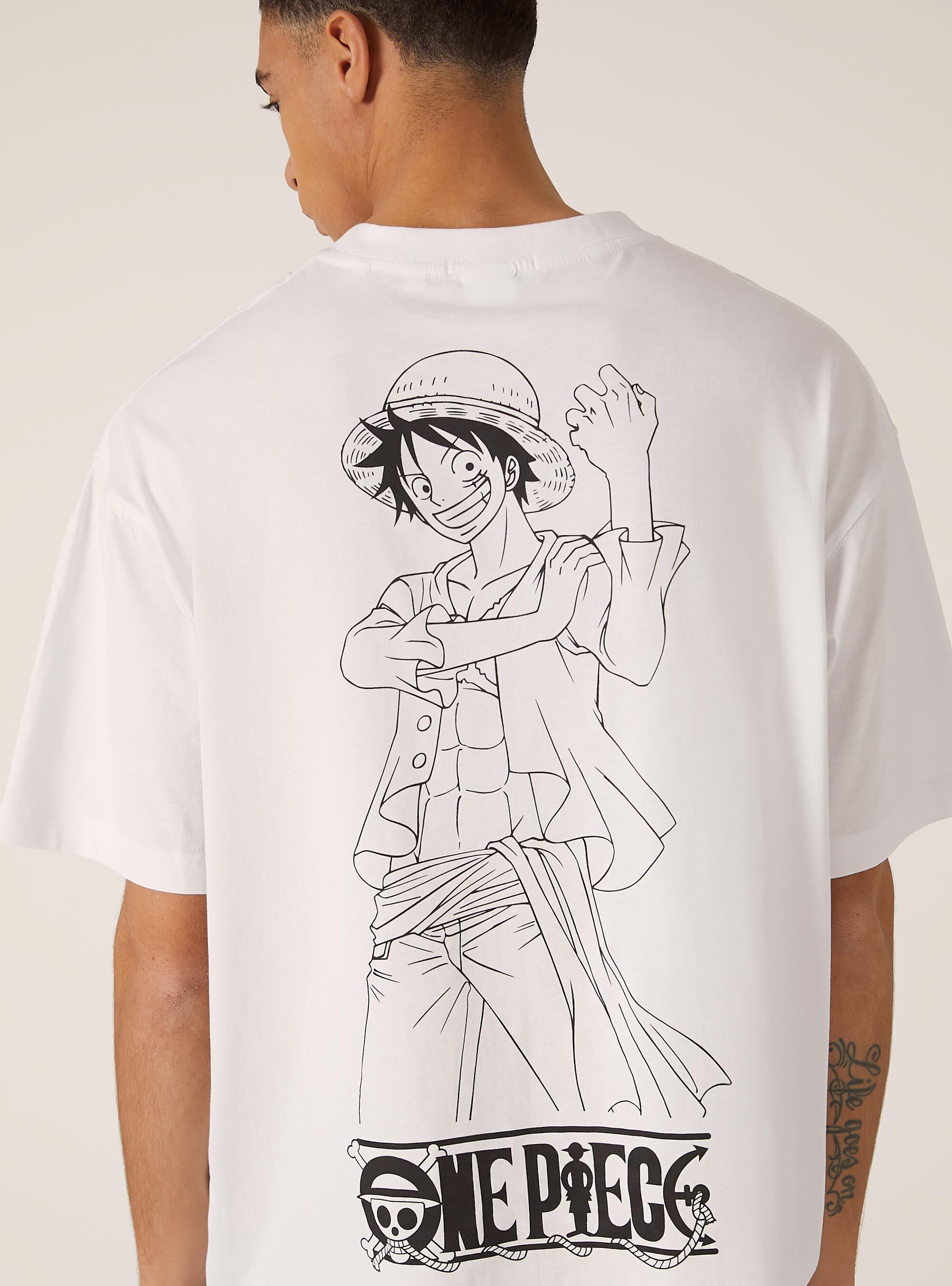 T-shirt coupe carr&eacute;e One Piece / Alcott, WH3 WHITE