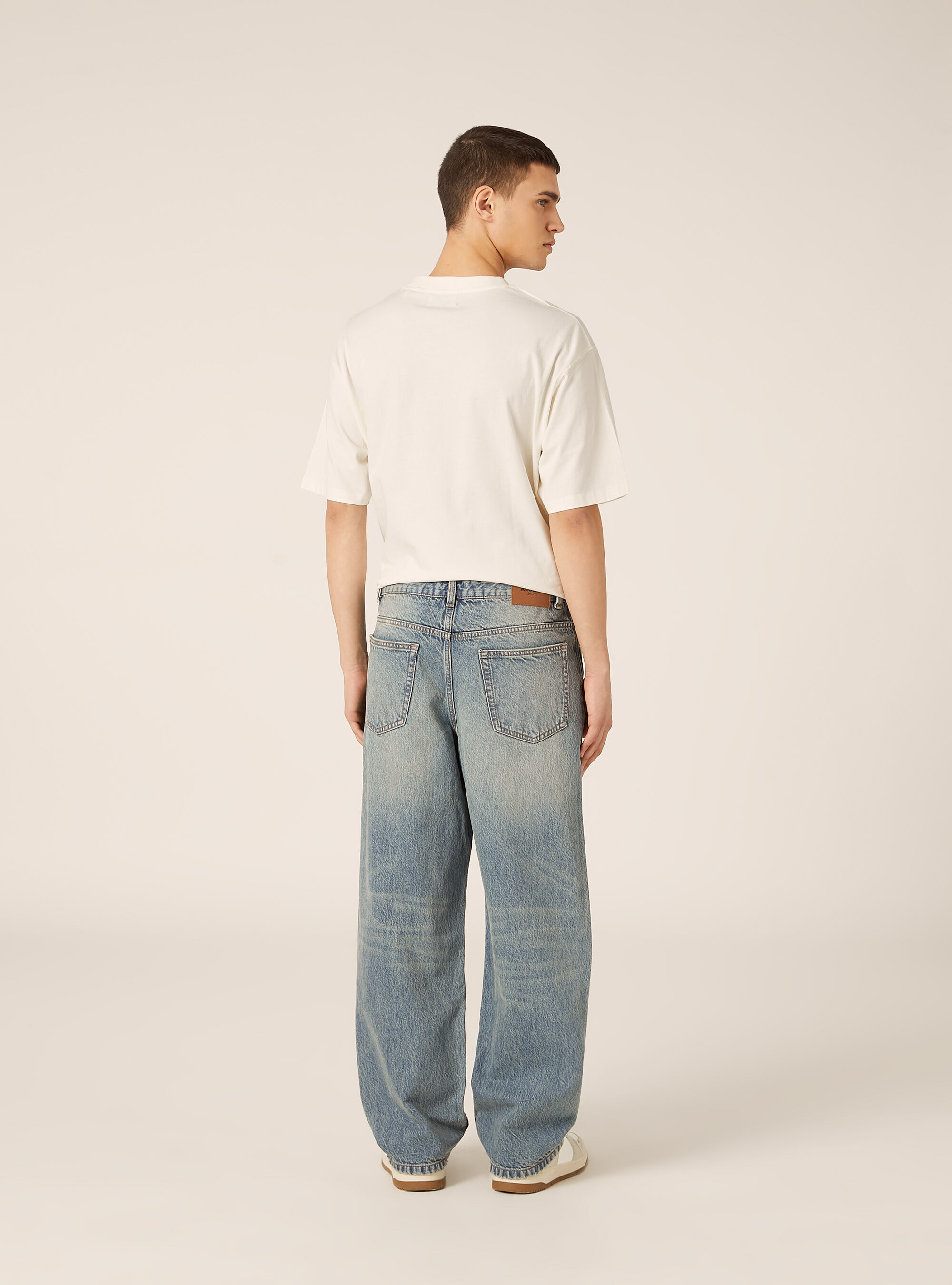 Jeans straight fit, D005 LIGHT BLUE