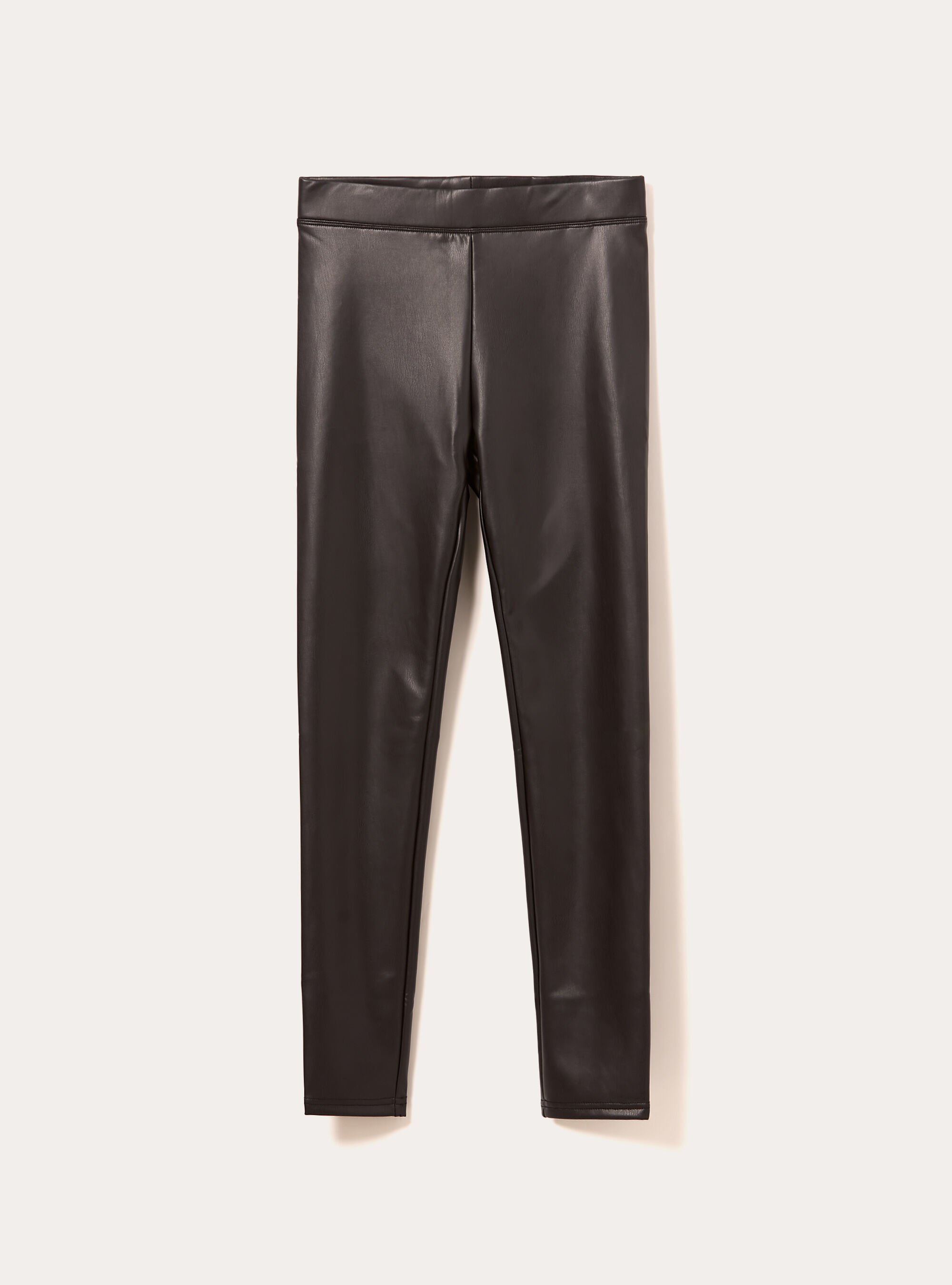 Leggings effet cuir, BK1 BLACK