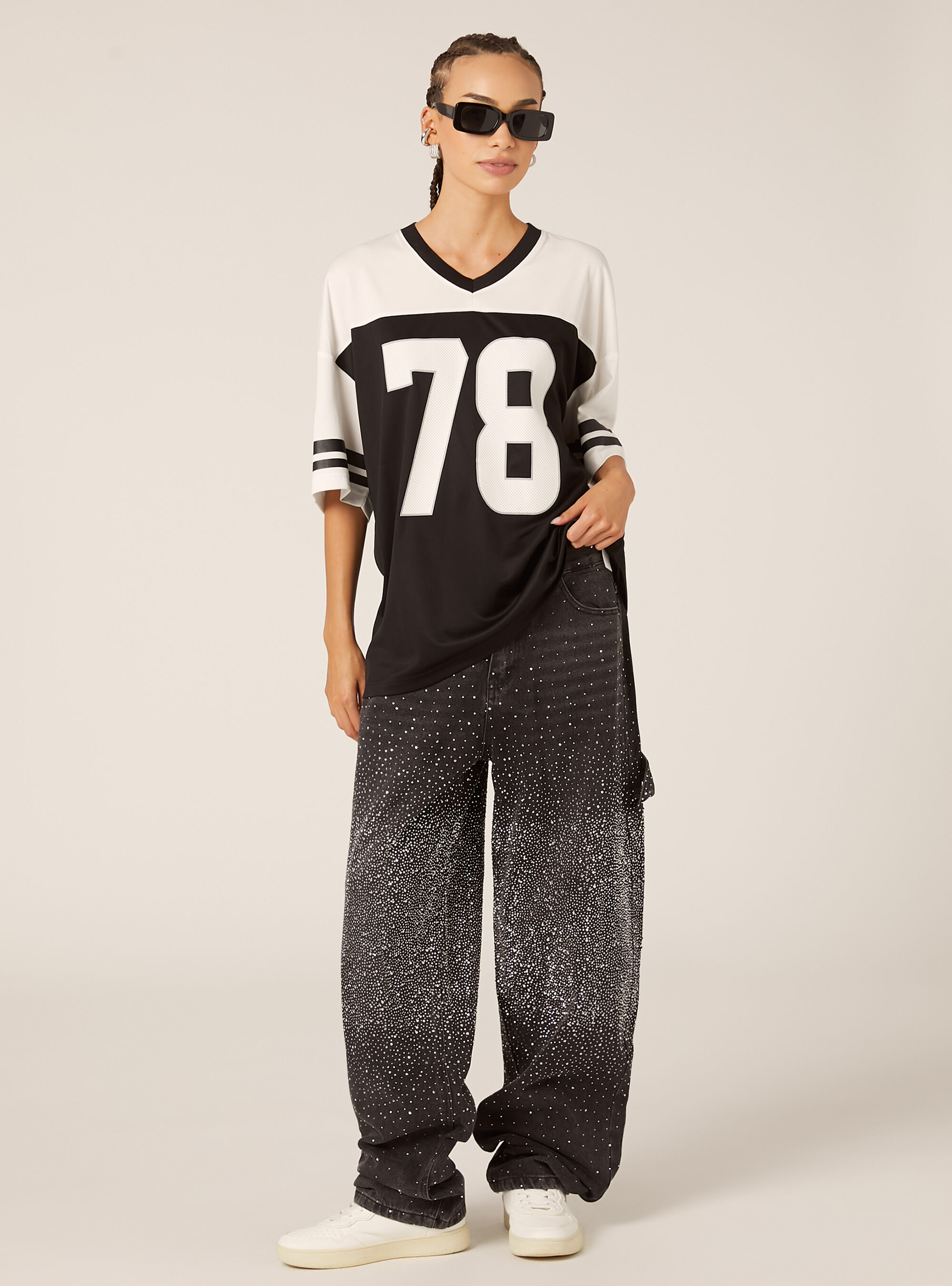 T-shirt oversize avec graphisme