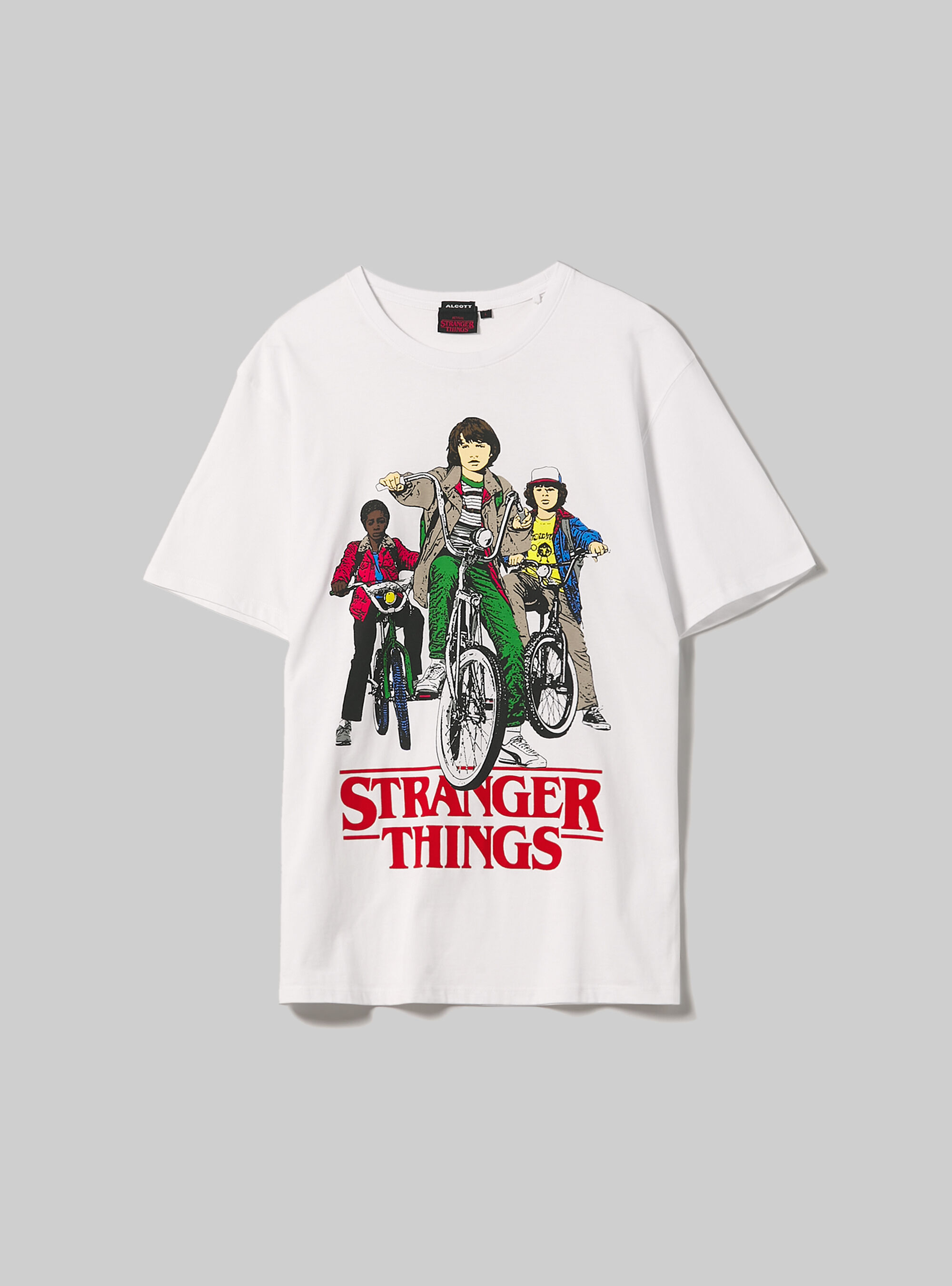 Maglietta Stranger Things / Alcott, WH3 WHITE