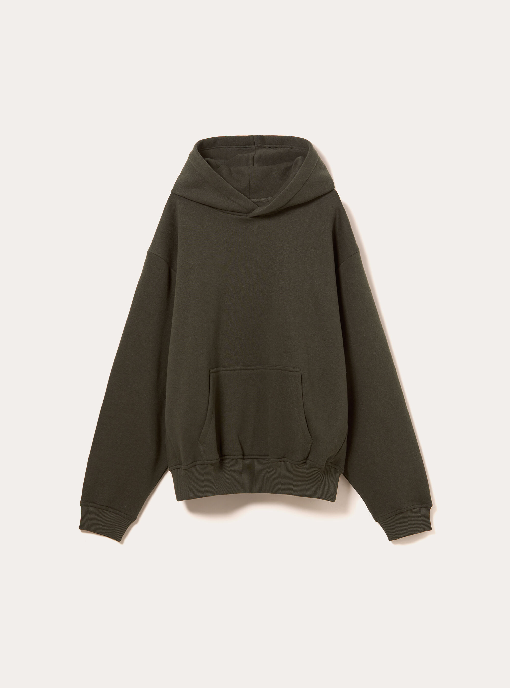 Sweat &agrave; capuche coupe boxy, KY1 KAKY DARK