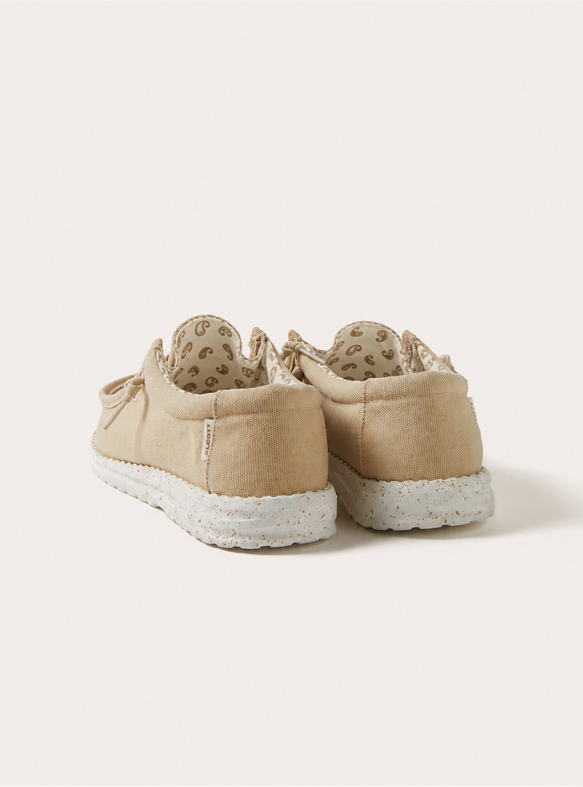 Scarpe mocassino con lacci, BG2 BEIGE MEDIUM