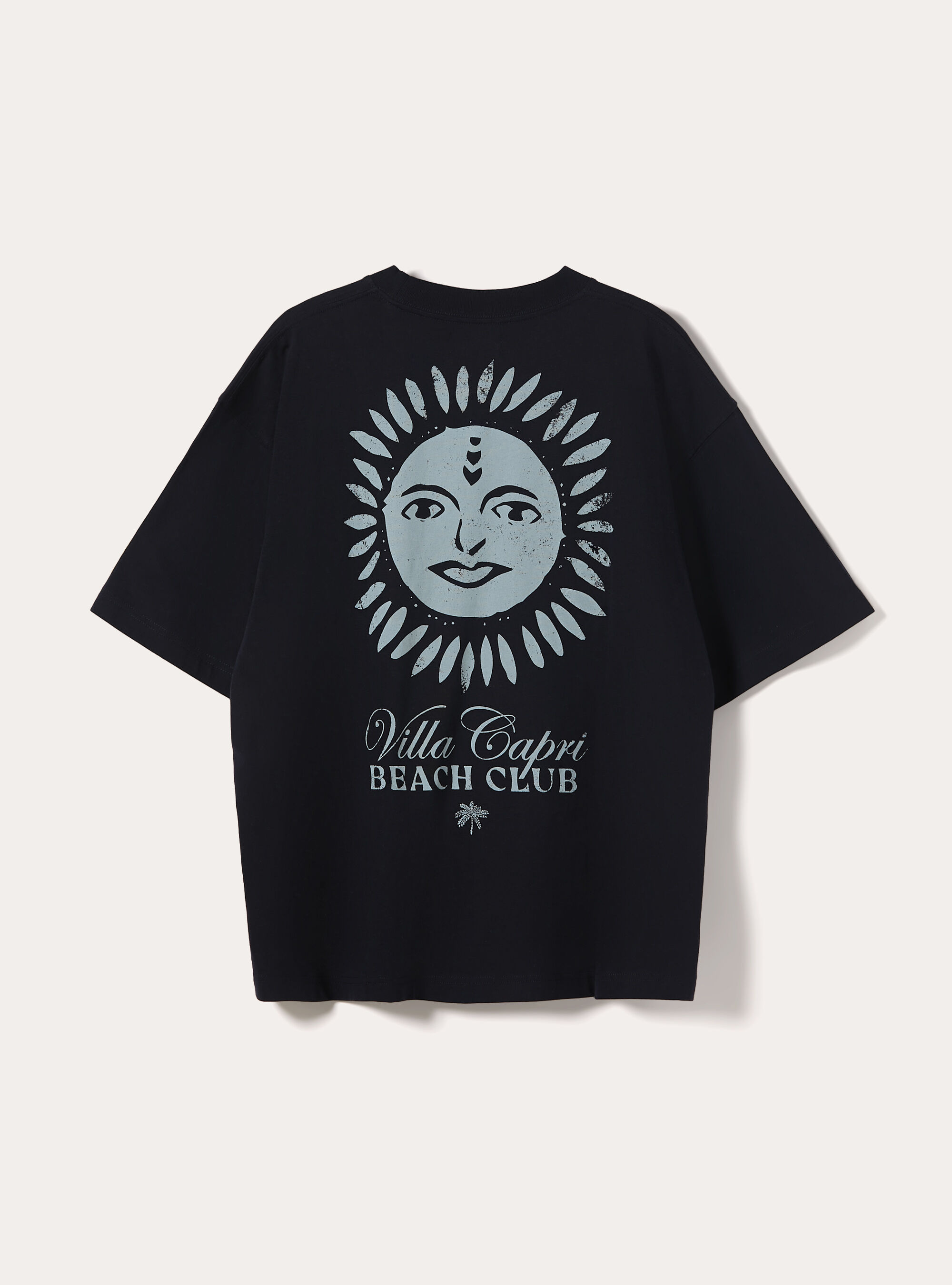 Boxy Fit T-Shirt Capri Amore Mio, NA2 NAVY MEDIUM