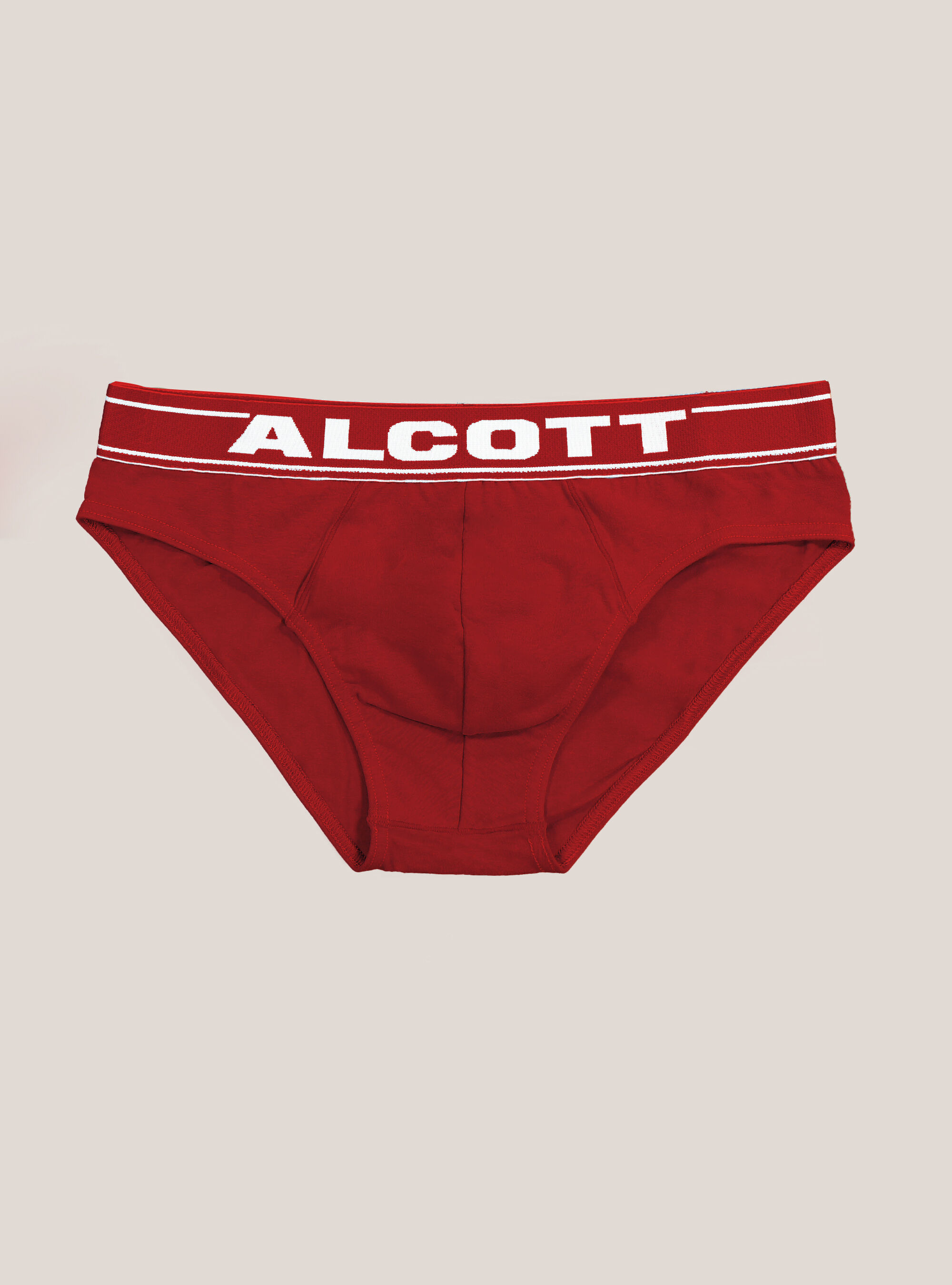 Slip en coton extensible avec logo