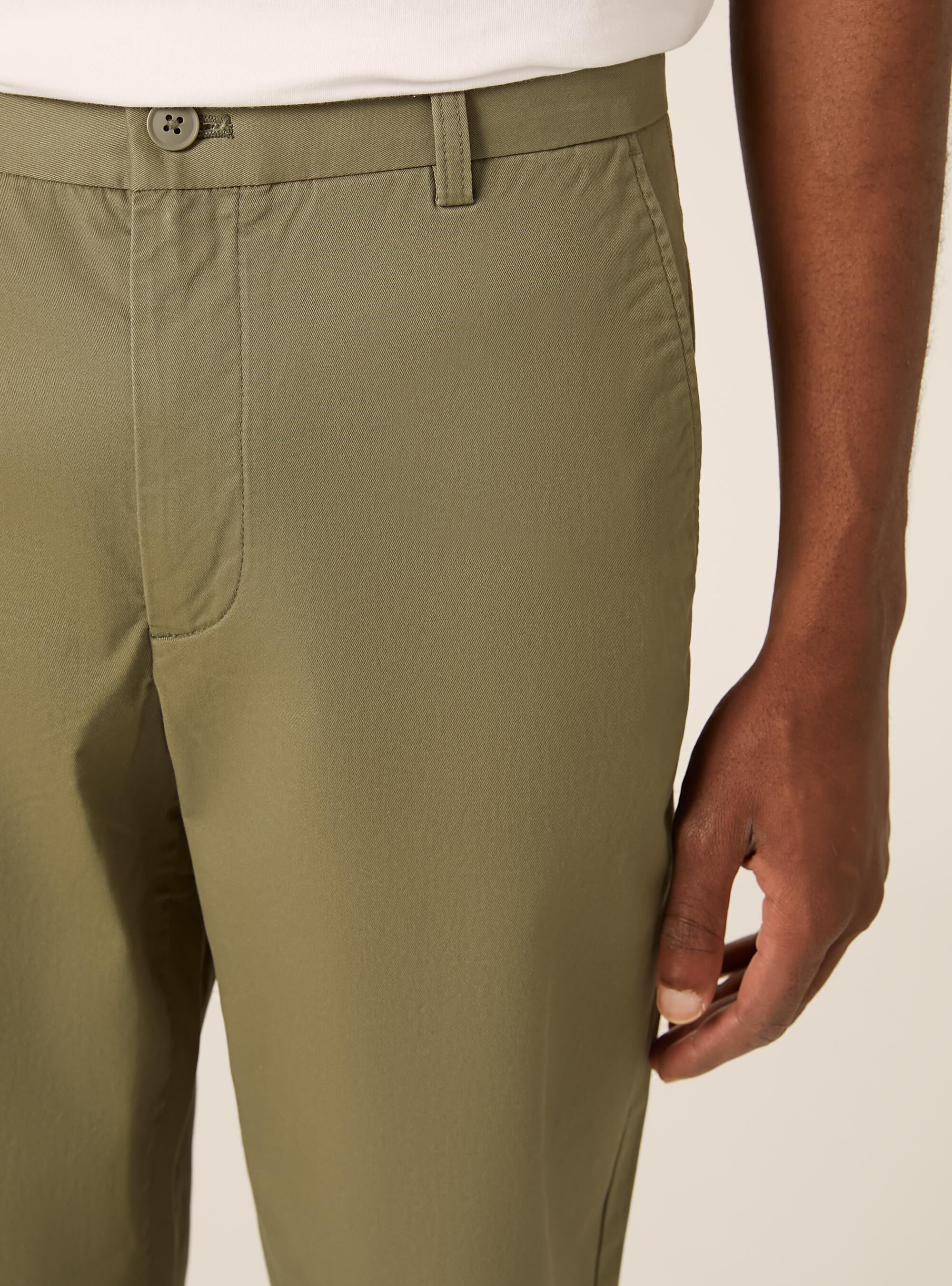 Slim Fit Chino-Hose, KY2 KAKY MEDIUM