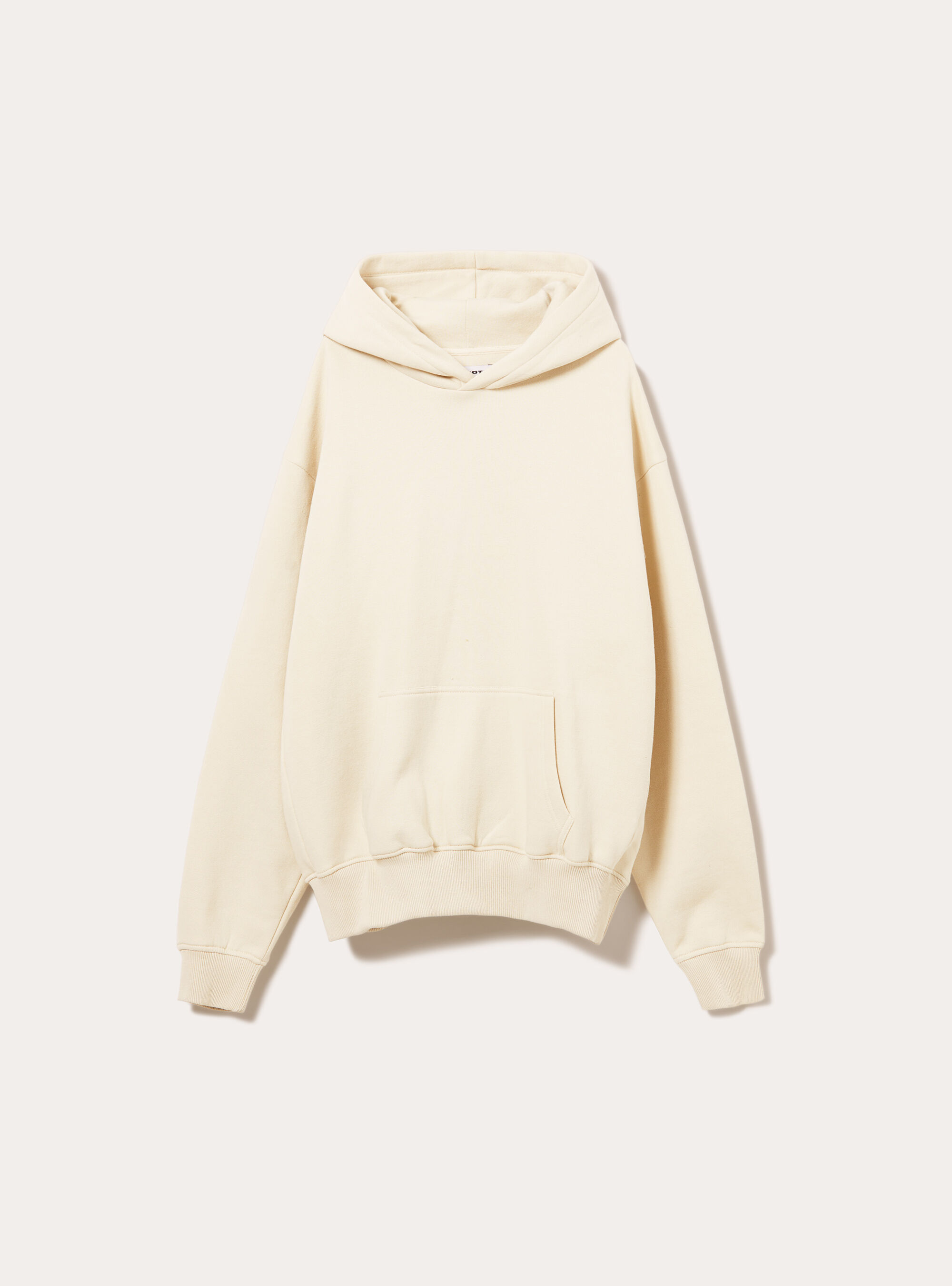 Sweat &agrave; capuche coupe boxy, CR3 CREAM LIGHT