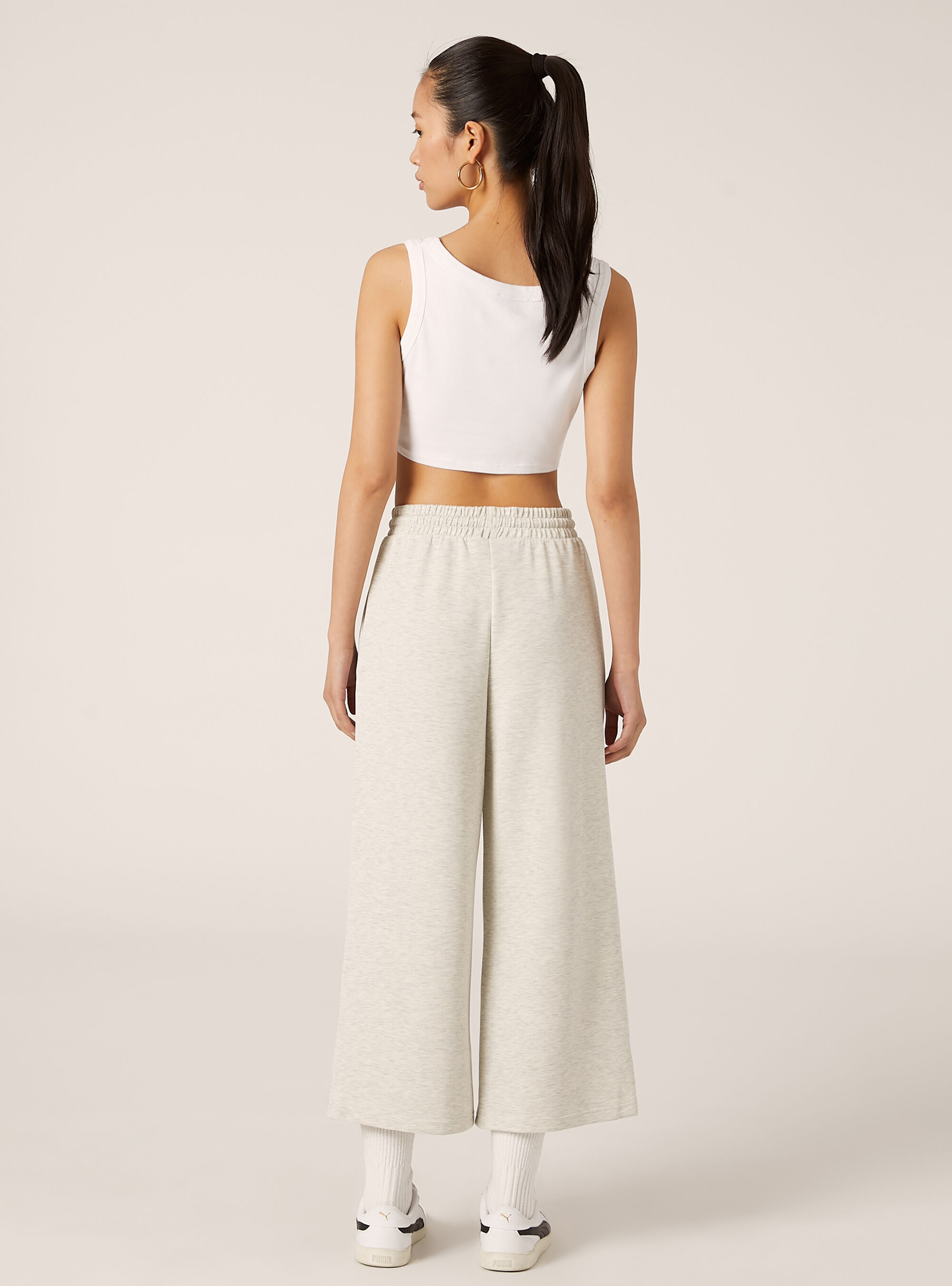 Soft-Touch-Culotte-Hose, MGY3 GREY MEL LIGHT