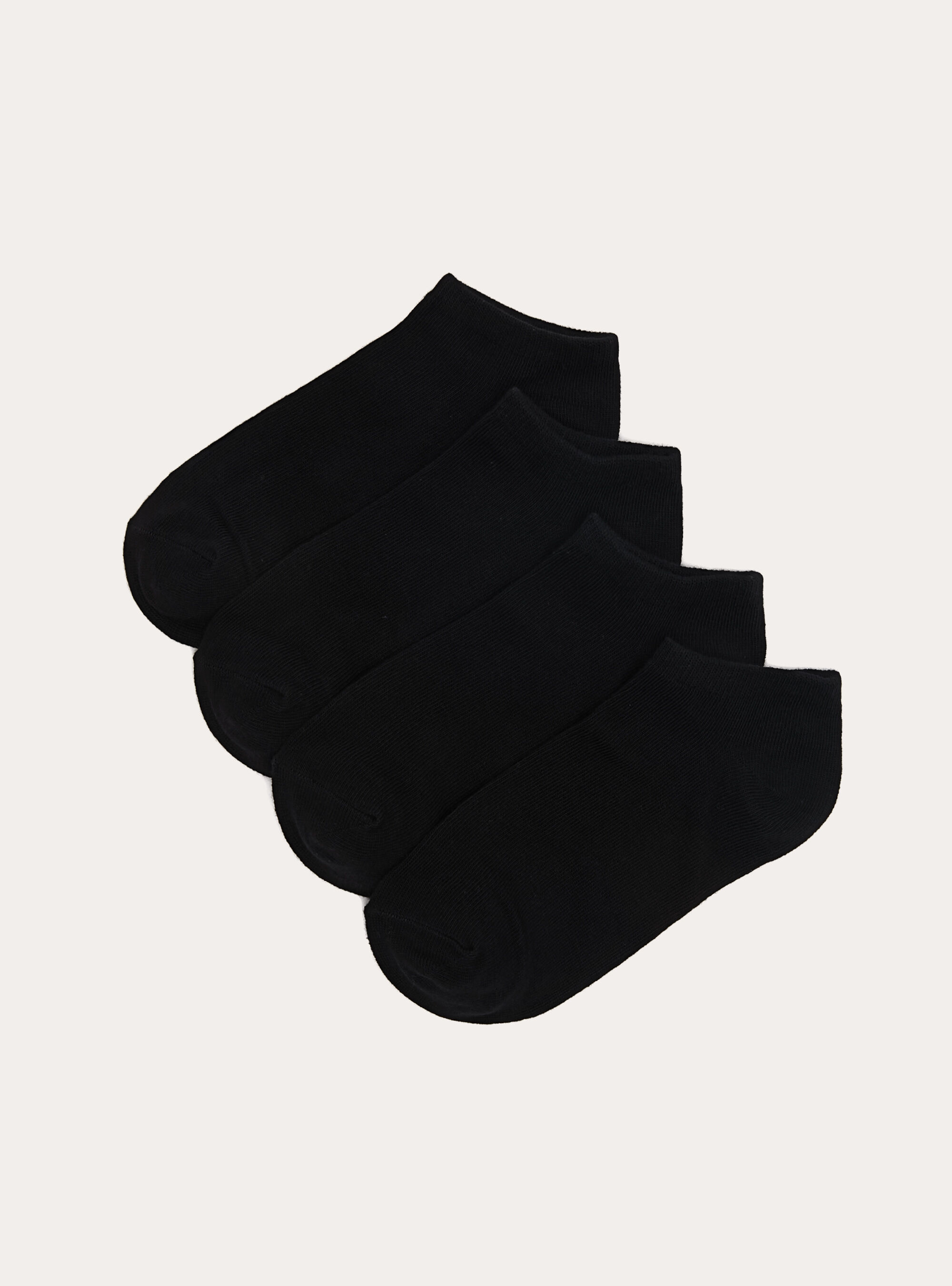 Lot de 4 paires de chaussettes en coton