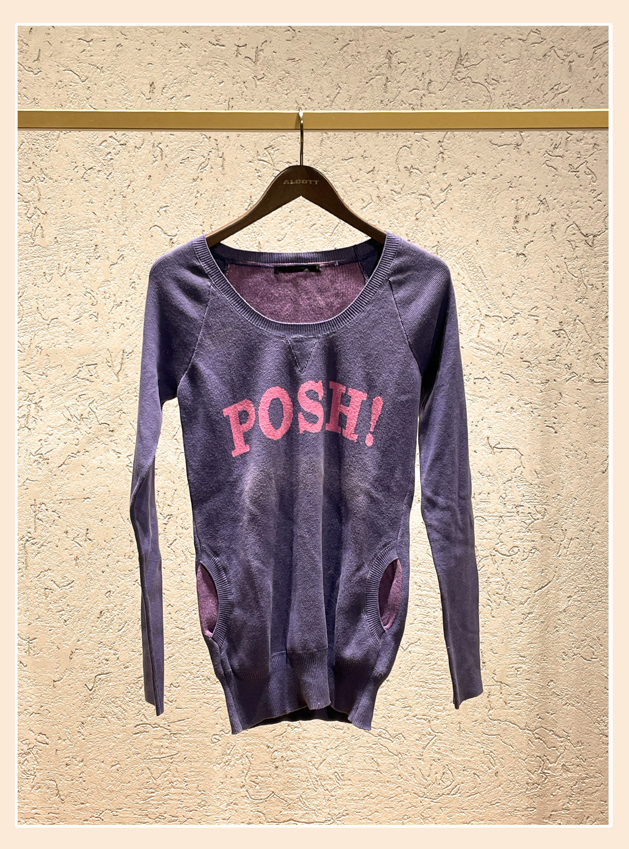 Felpa stampata MOUSSY, VIOLET