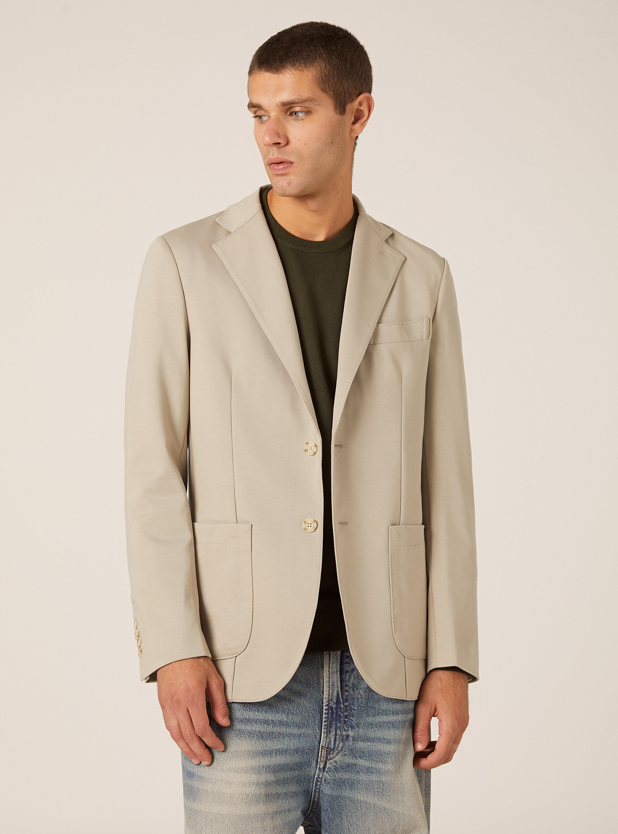 Jersey jacket