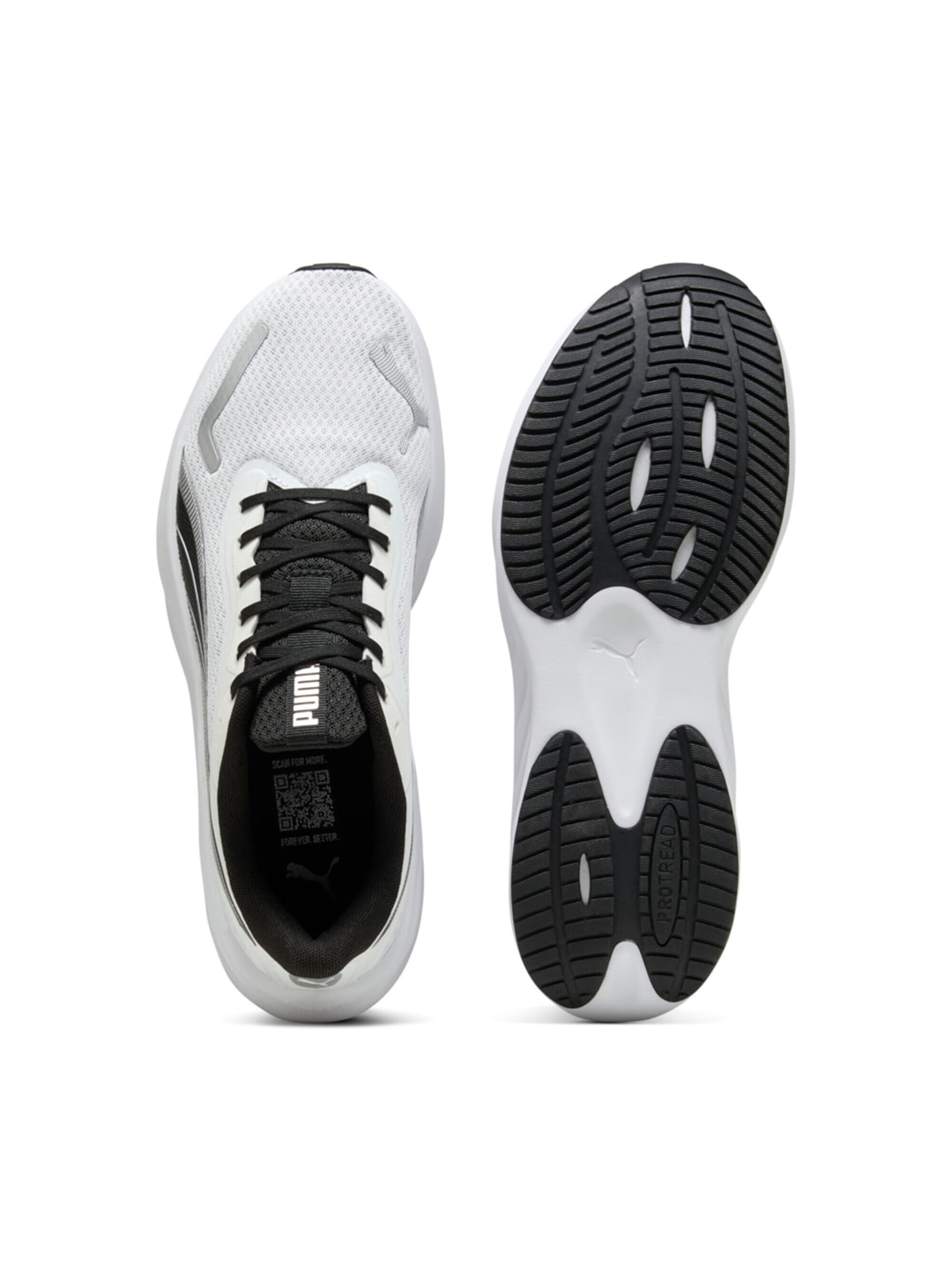 Puma Pounce lite shoes, WHITE/BLACK B71
