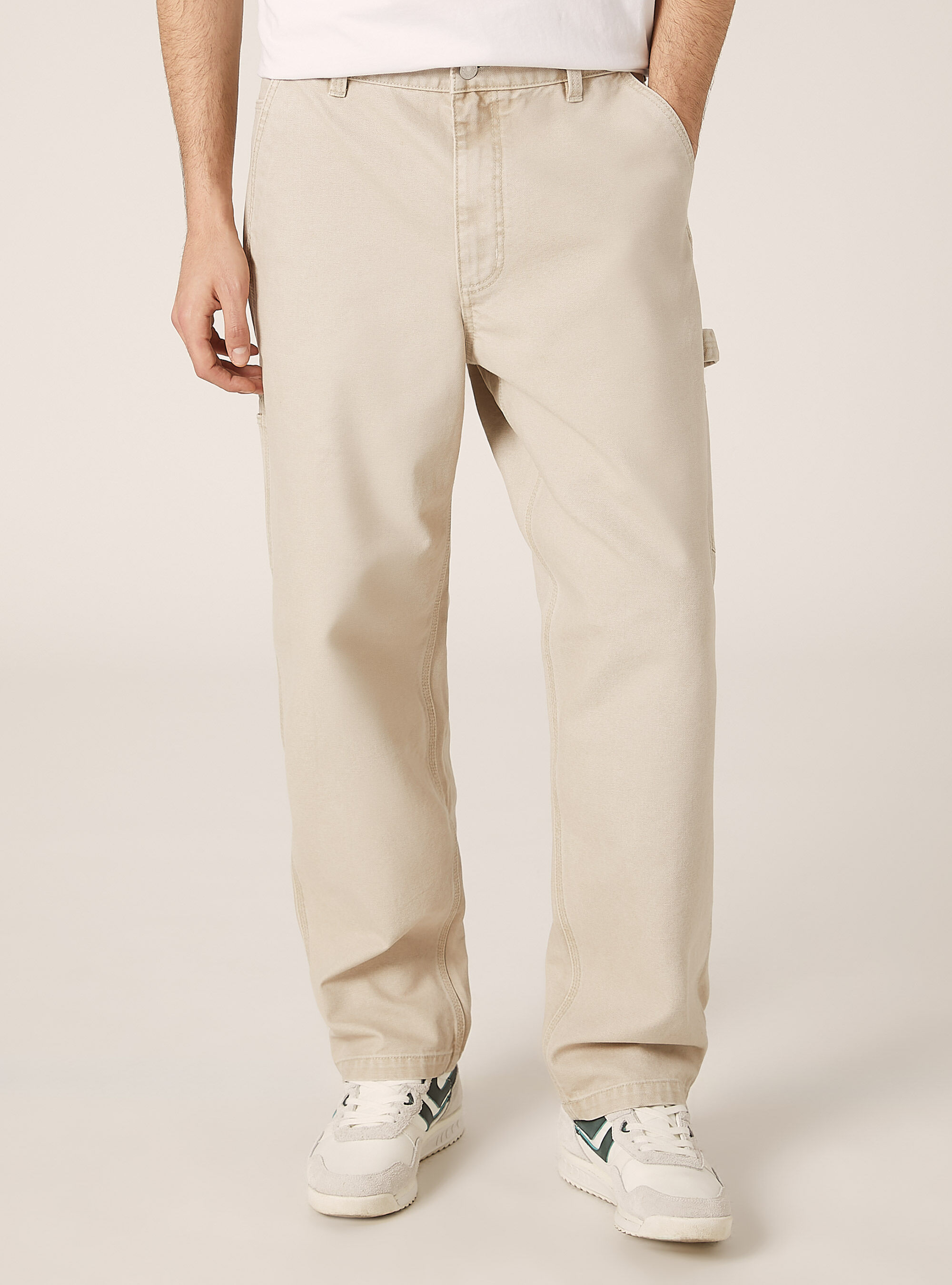Pantalon en toile de charpentier