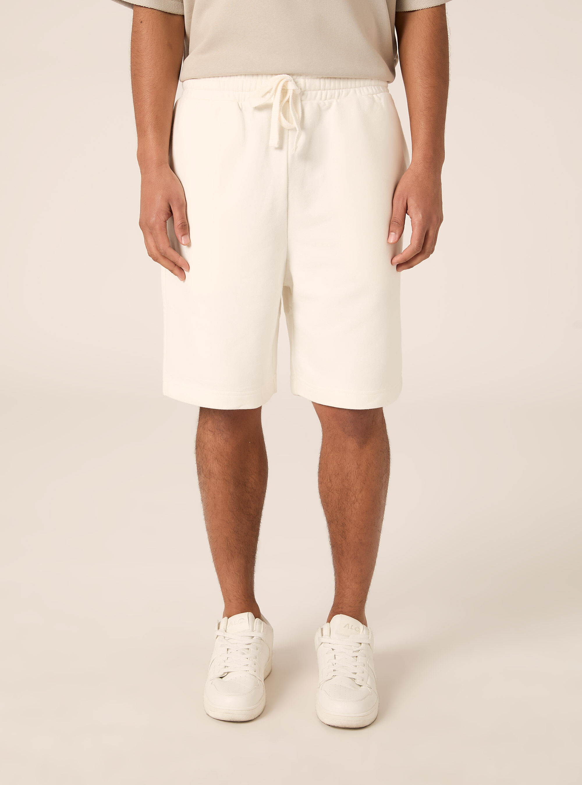 Basic-Bermudas aus Sweatstoff