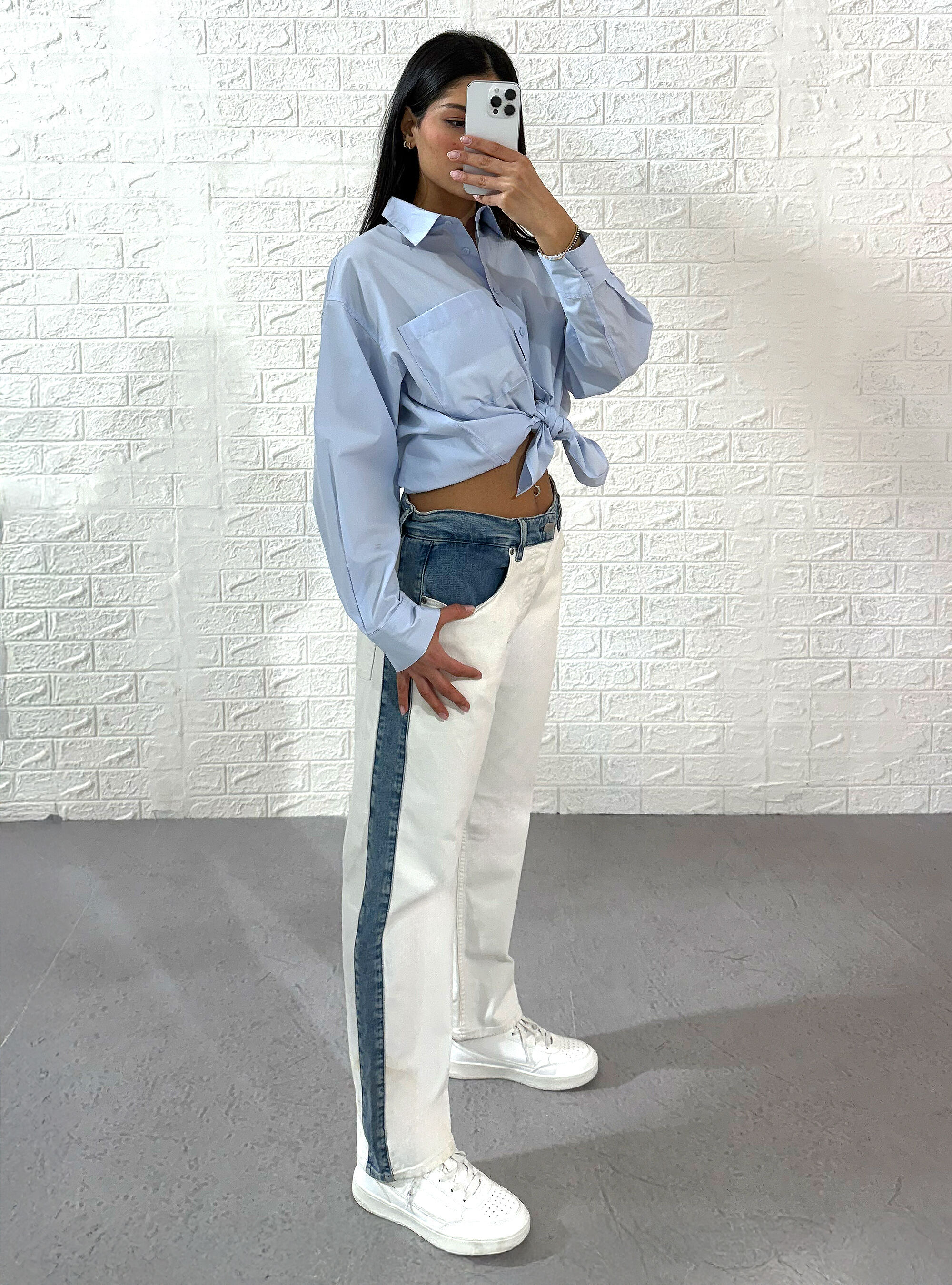 Patchwork jeans