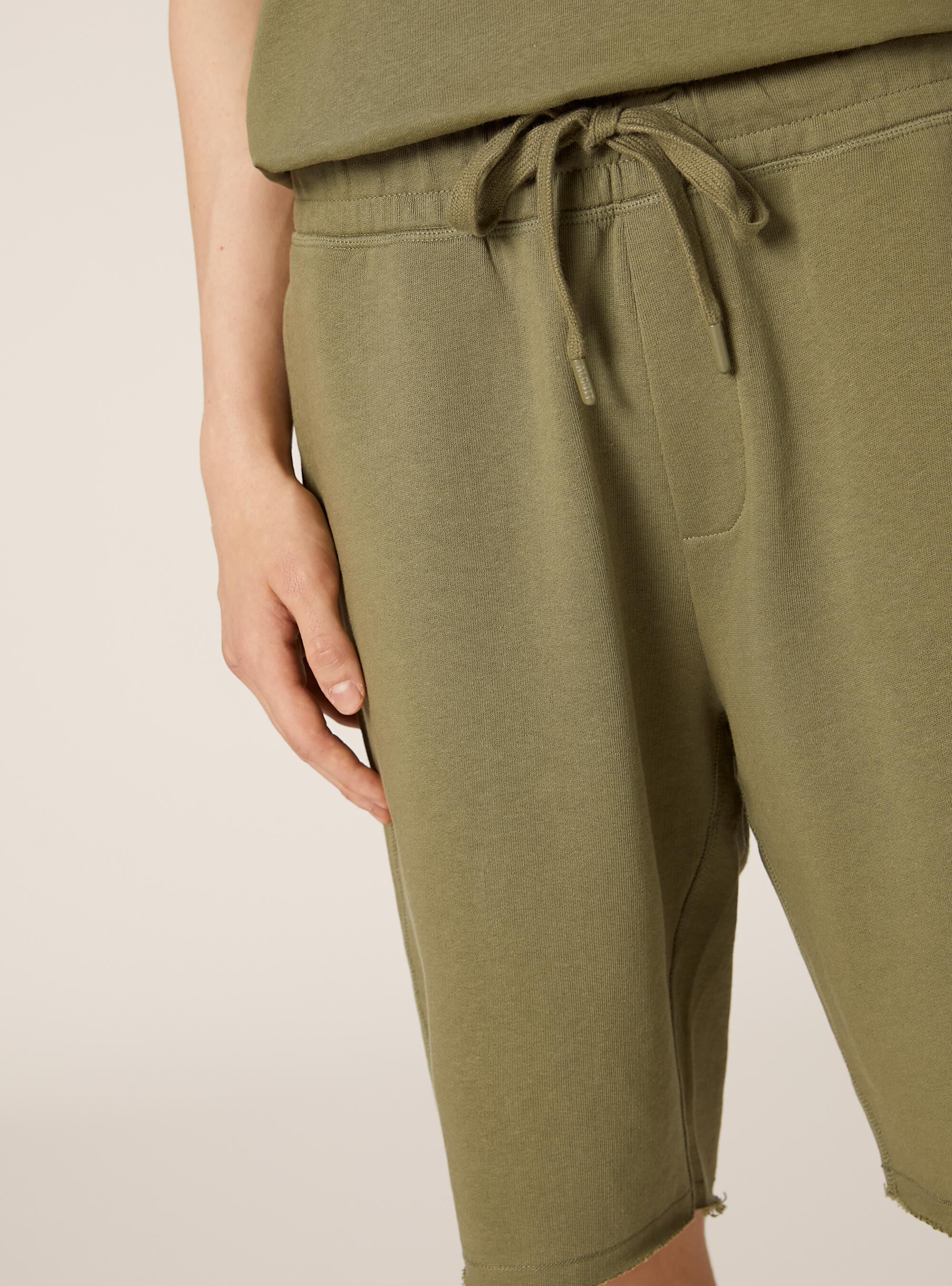 Bermuda jogger de algod&oacute;n, KY2 KAKY MEDIUM