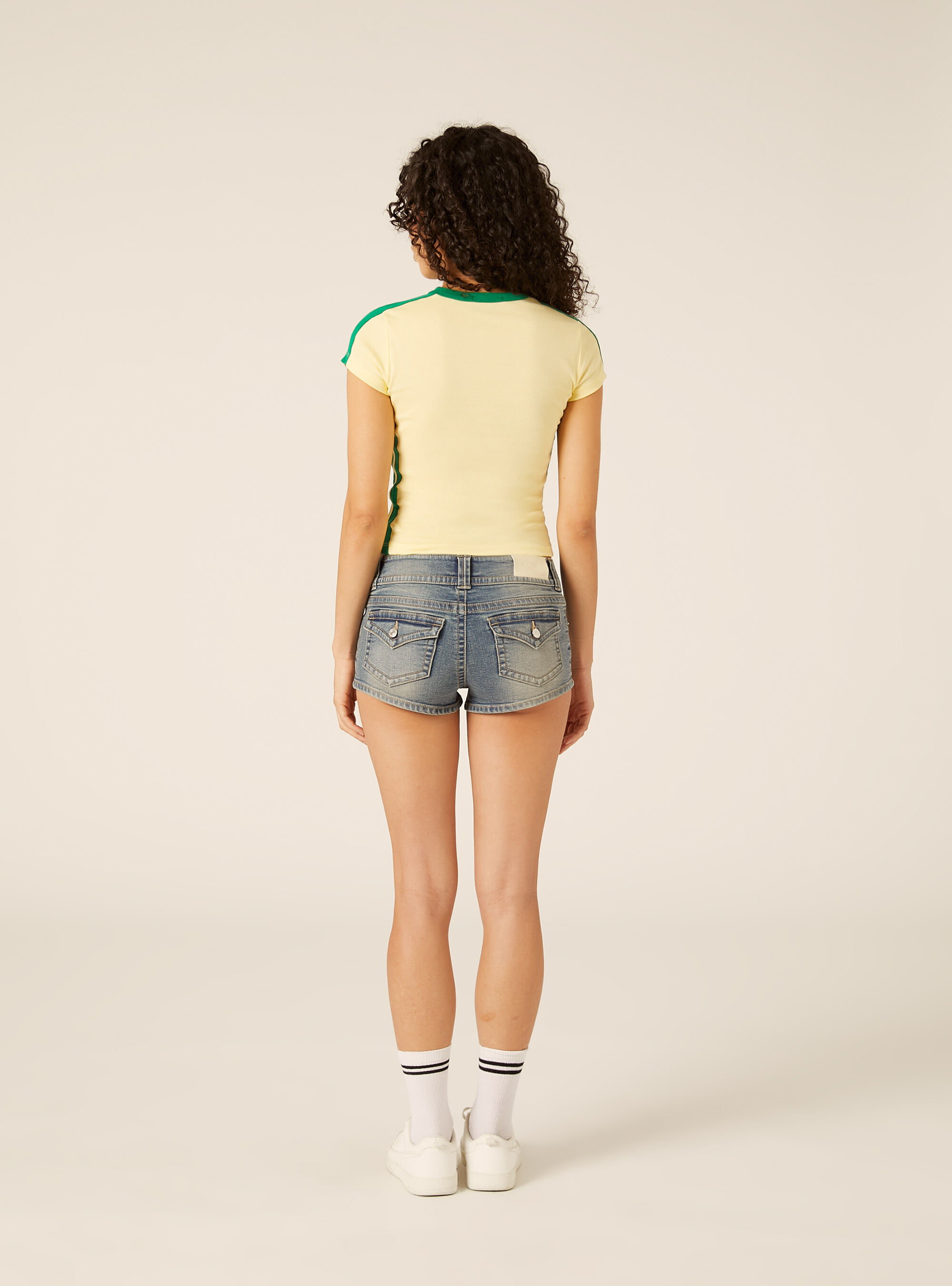 Camiseta Mundial Slim Fit, YE3 LIGHT YELLOW