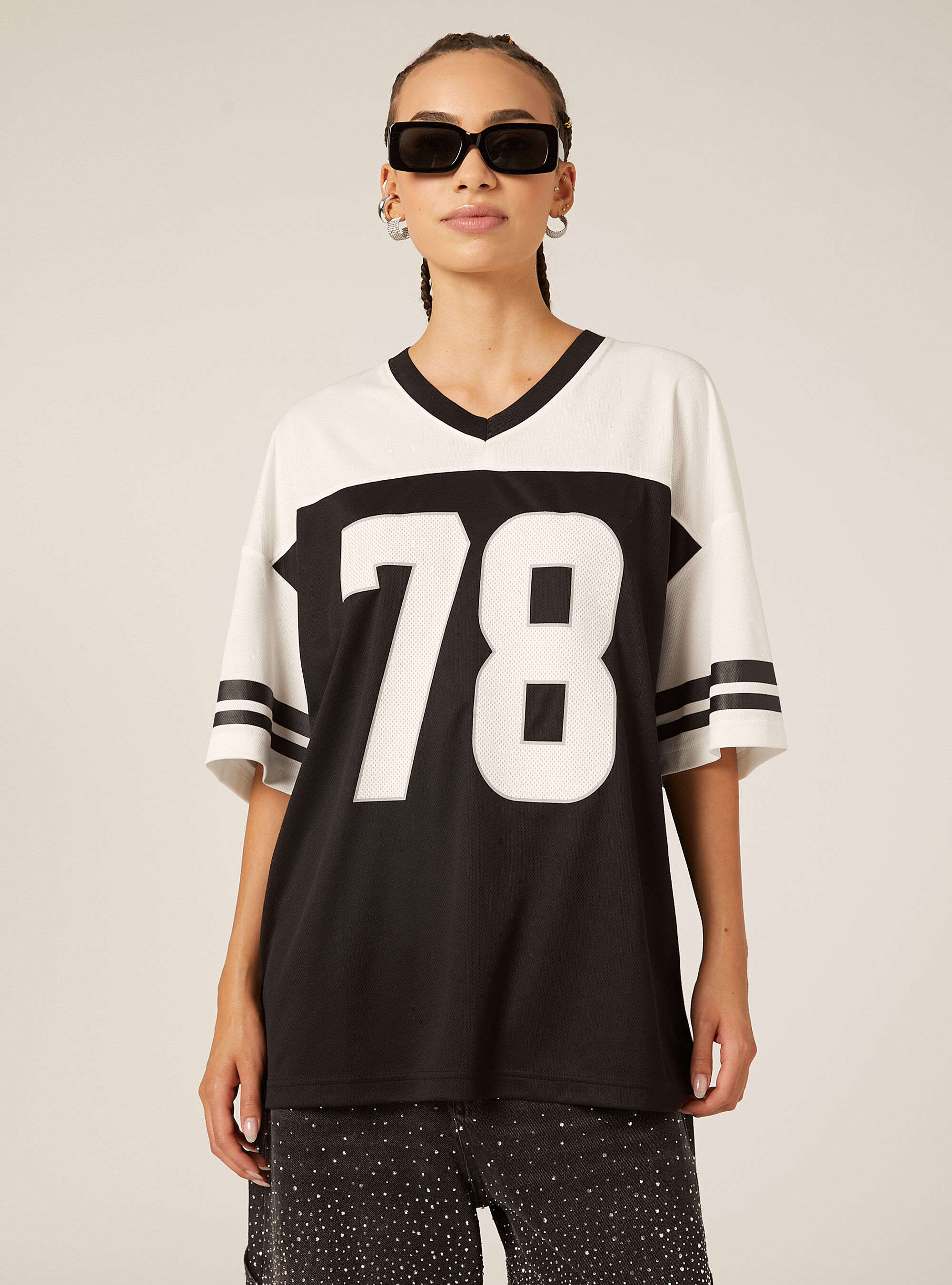 T-shirt oversize avec graphisme