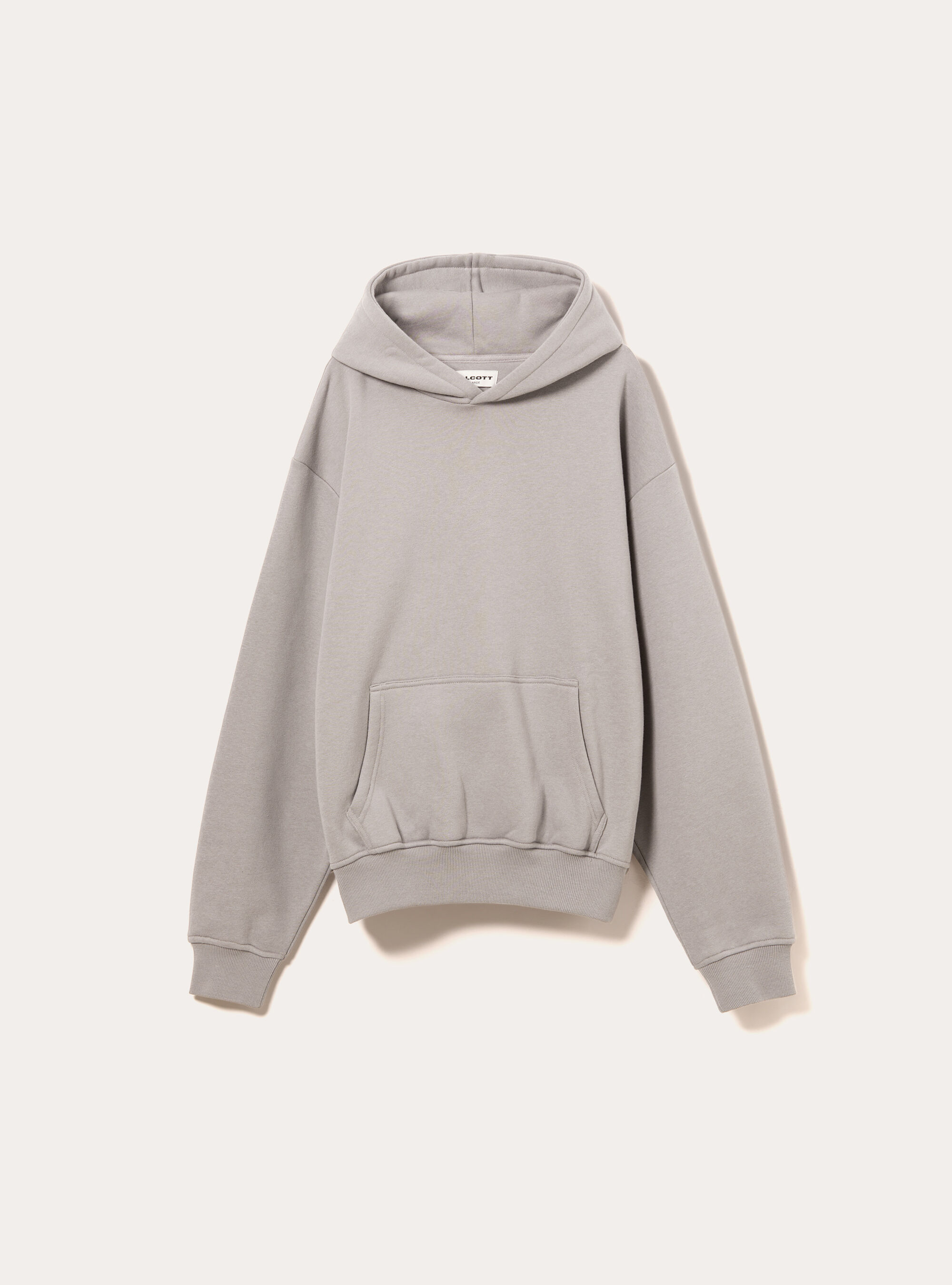 Sweat &agrave; capuche coupe boxy, GY2 GREY MEDIUM