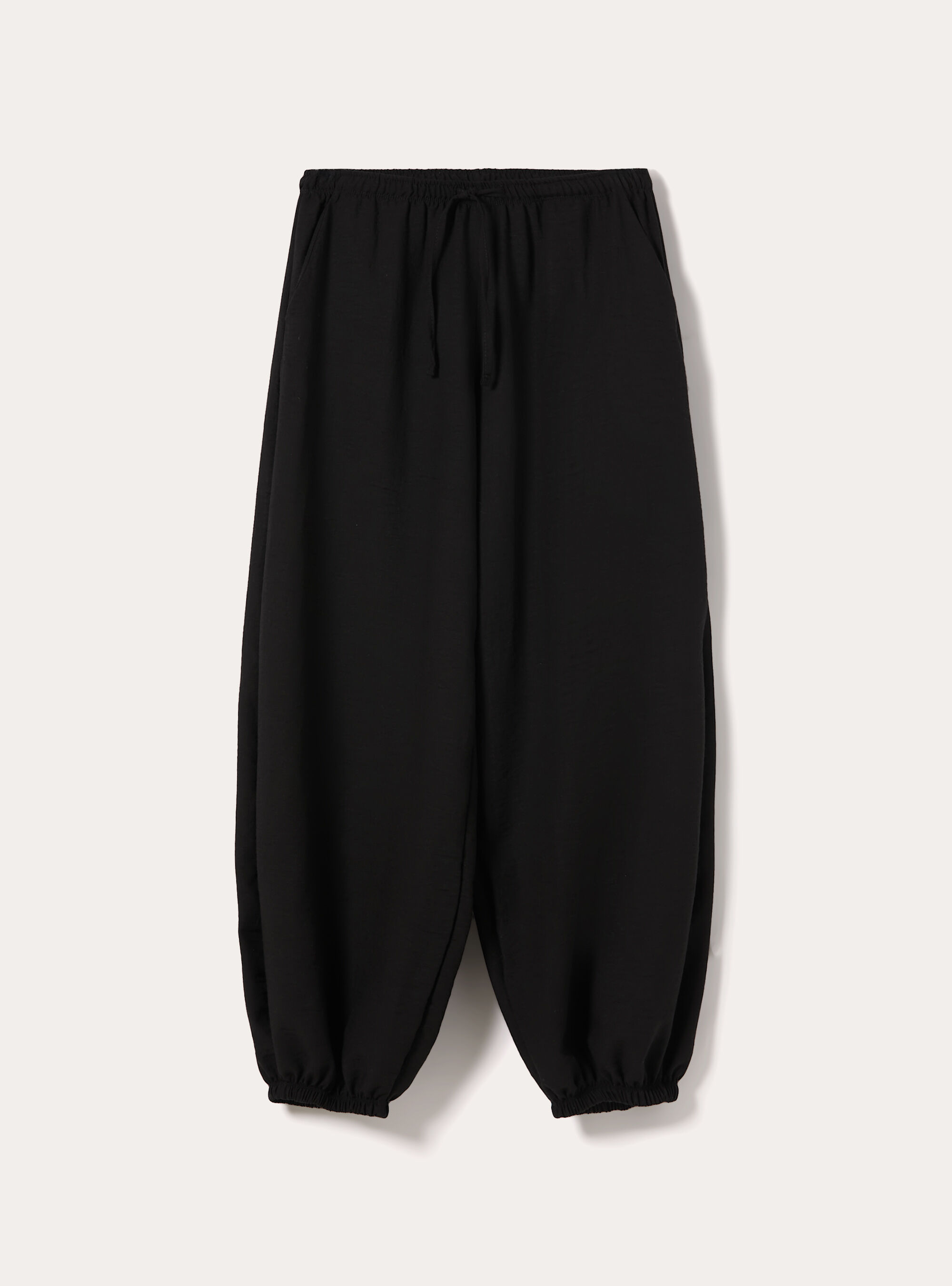 Pantalon Coupe Balloon, BK1 BLACK