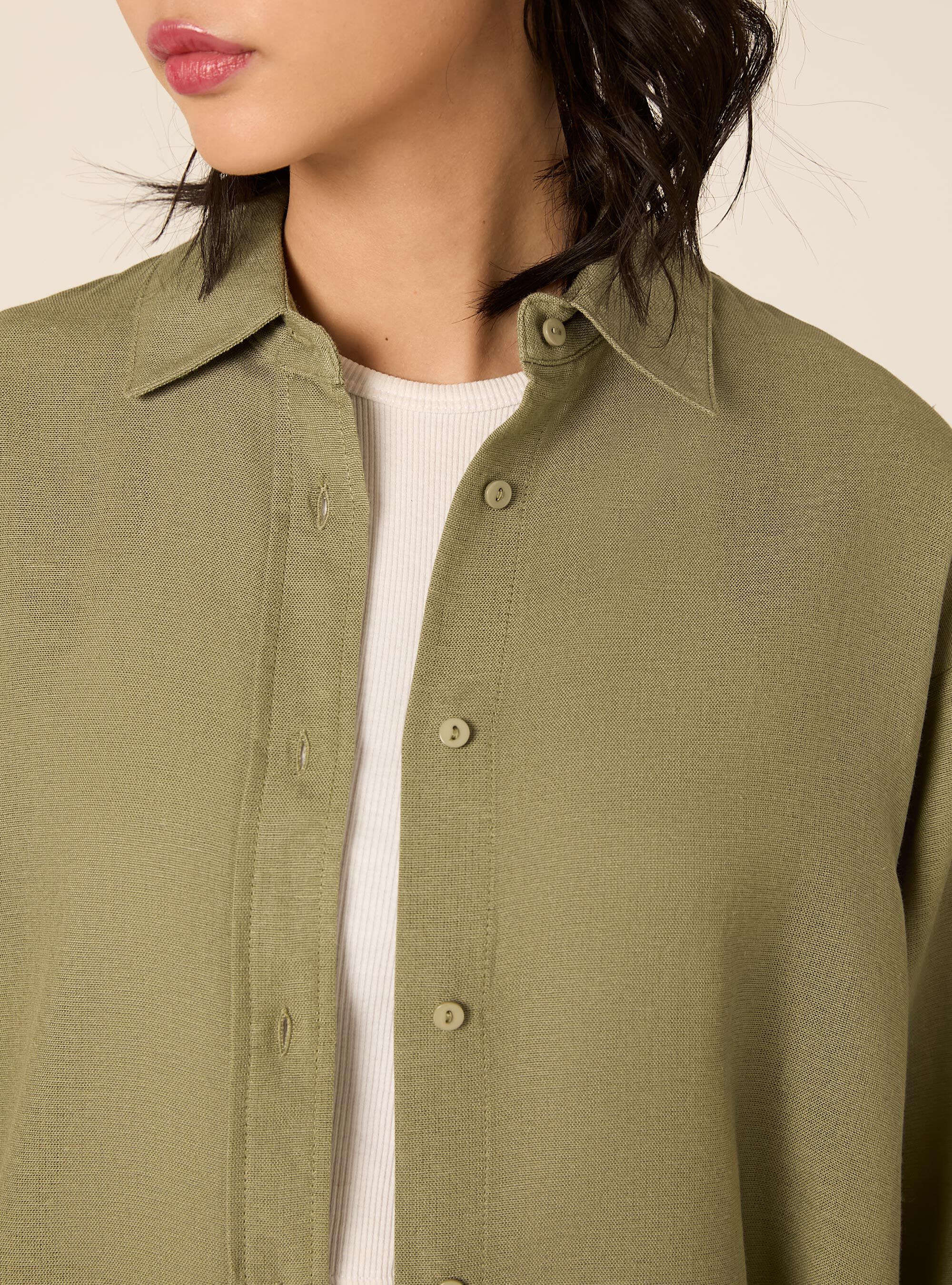 Camicia in misto lino, KAKY MEDIO
