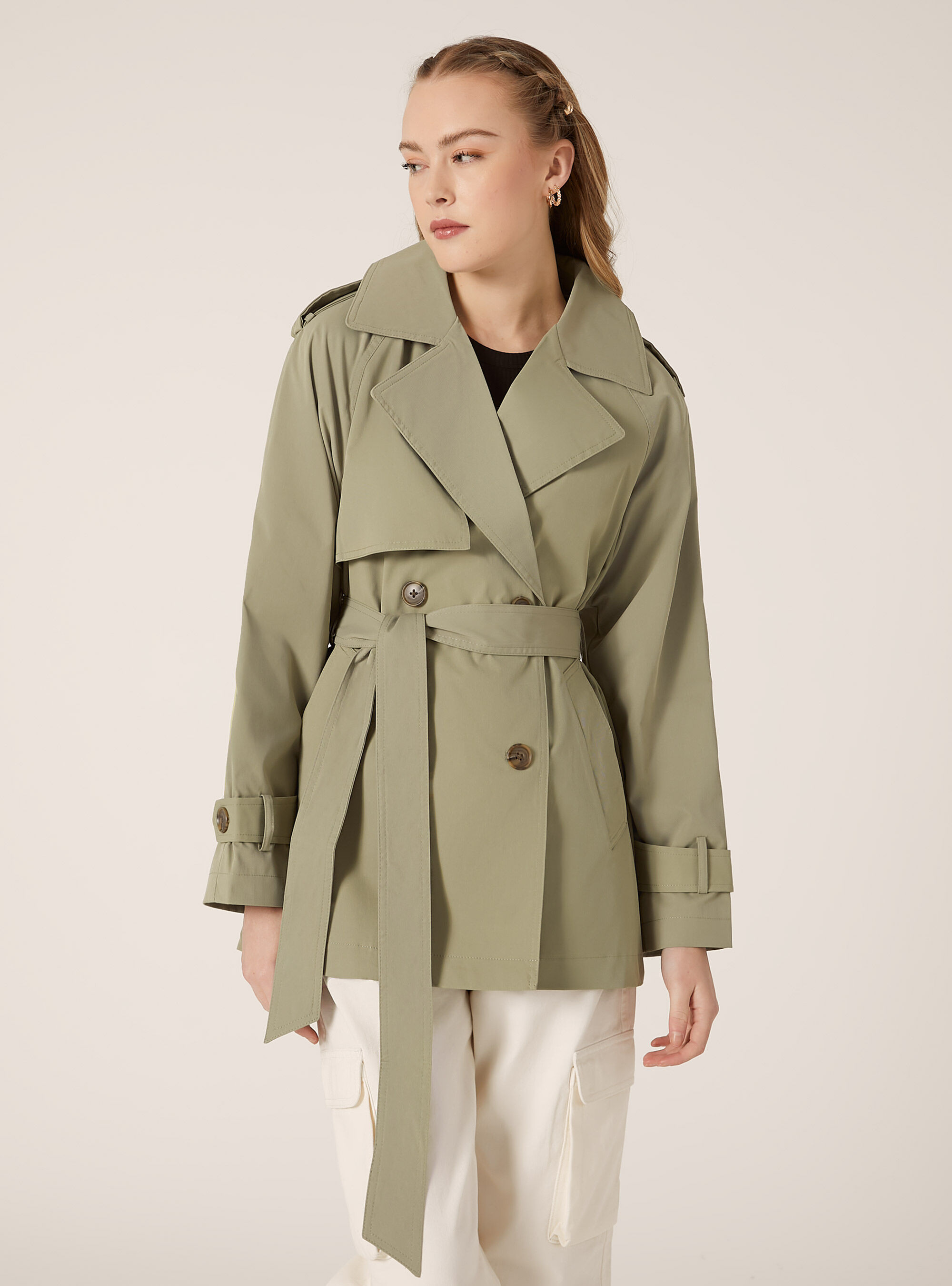 Trench court en twill