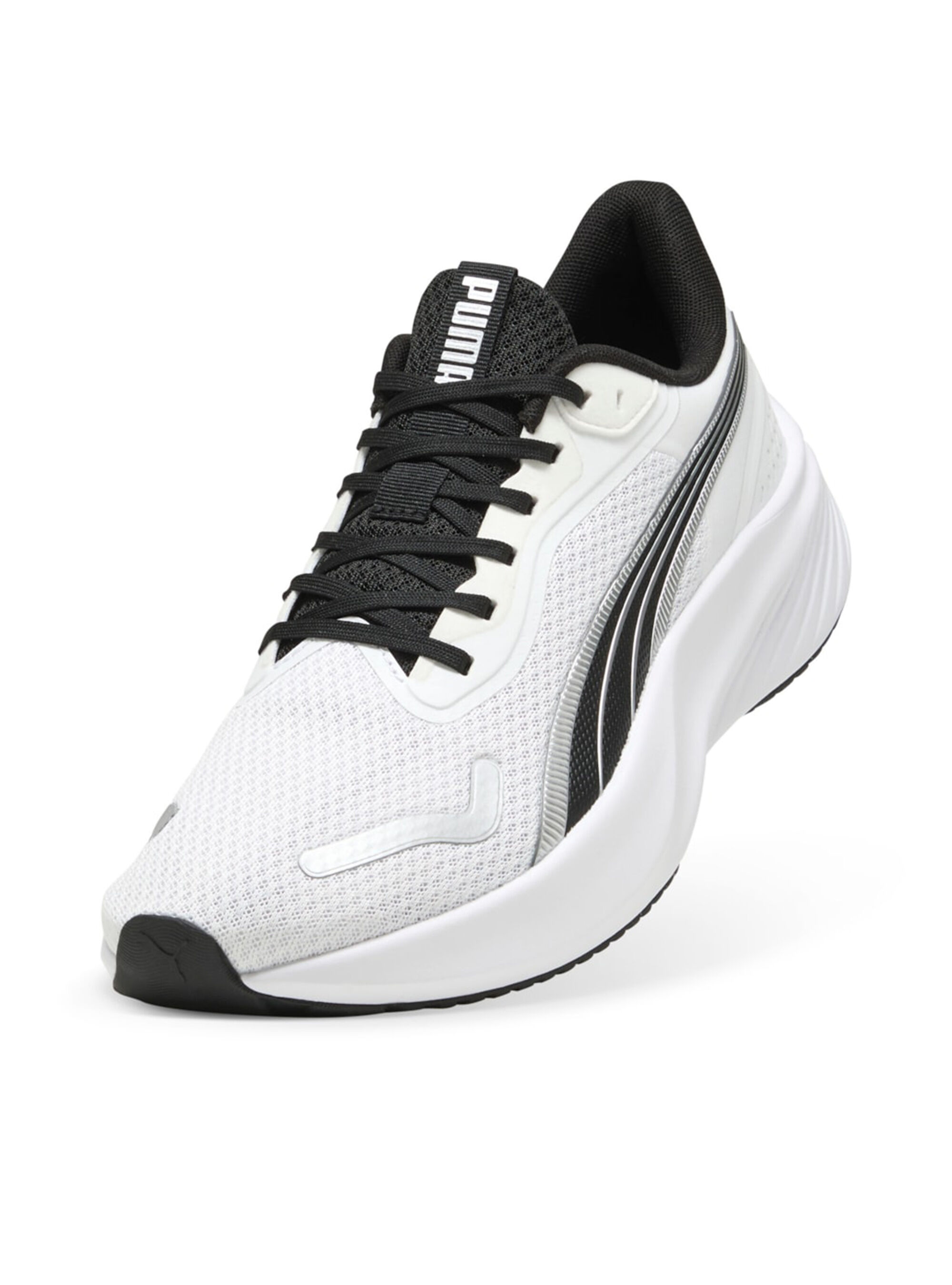 Puma Pounce lite shoes, WHITE/BLACK B71