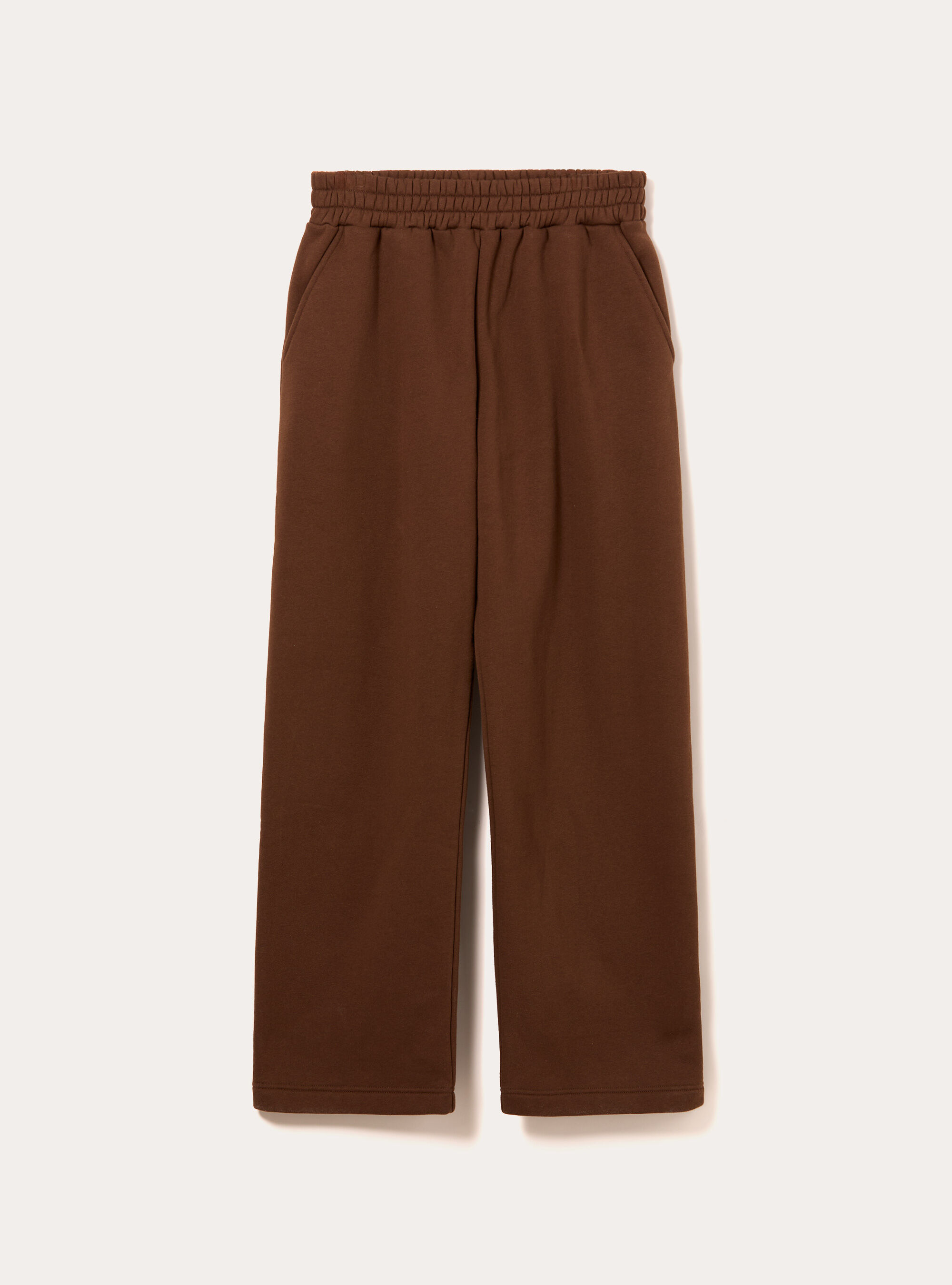 Pantalon ample en molleton, BR2 BROWN MEDIUM