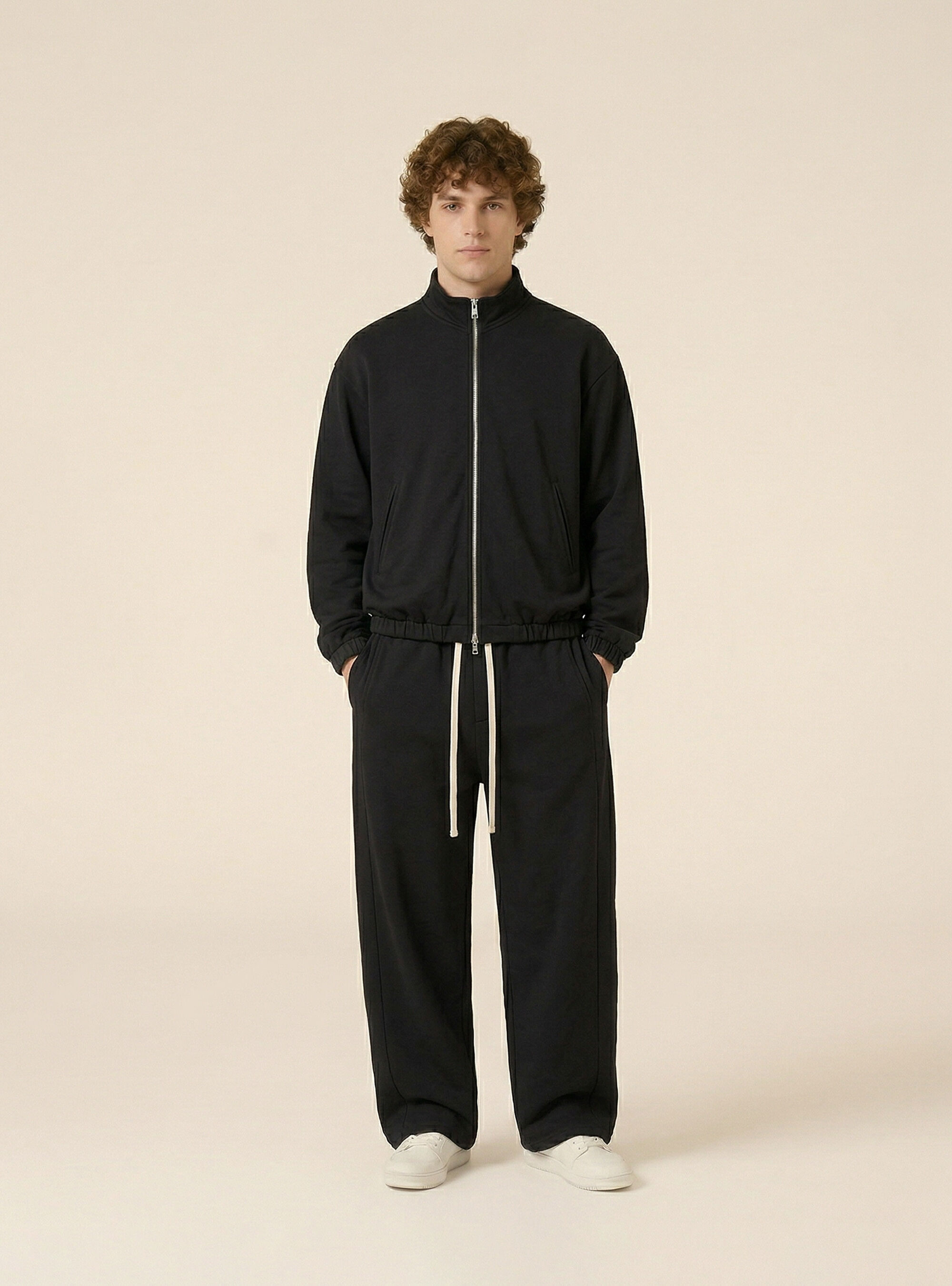 Jogger in felpa baloon fit