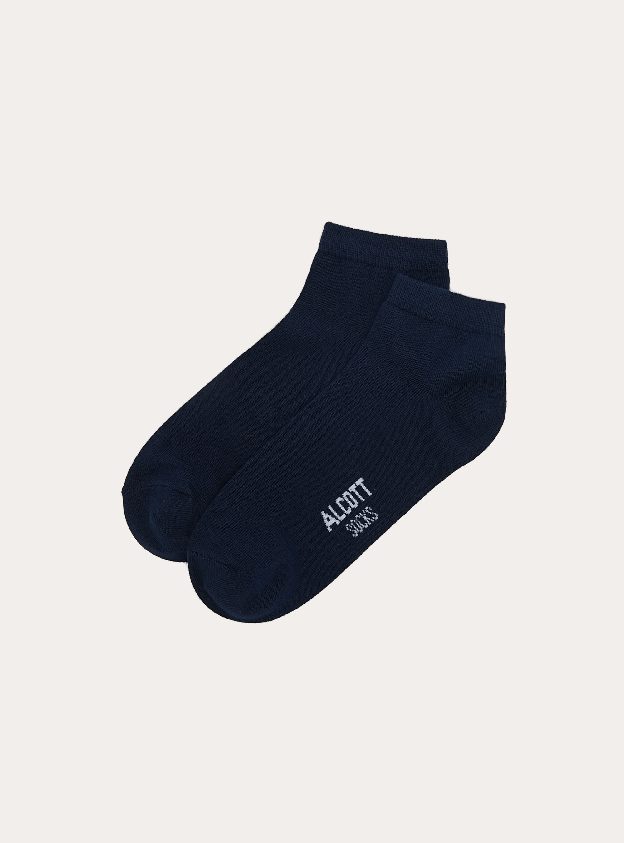 Lot de 4 paires de chaussettes unies de base