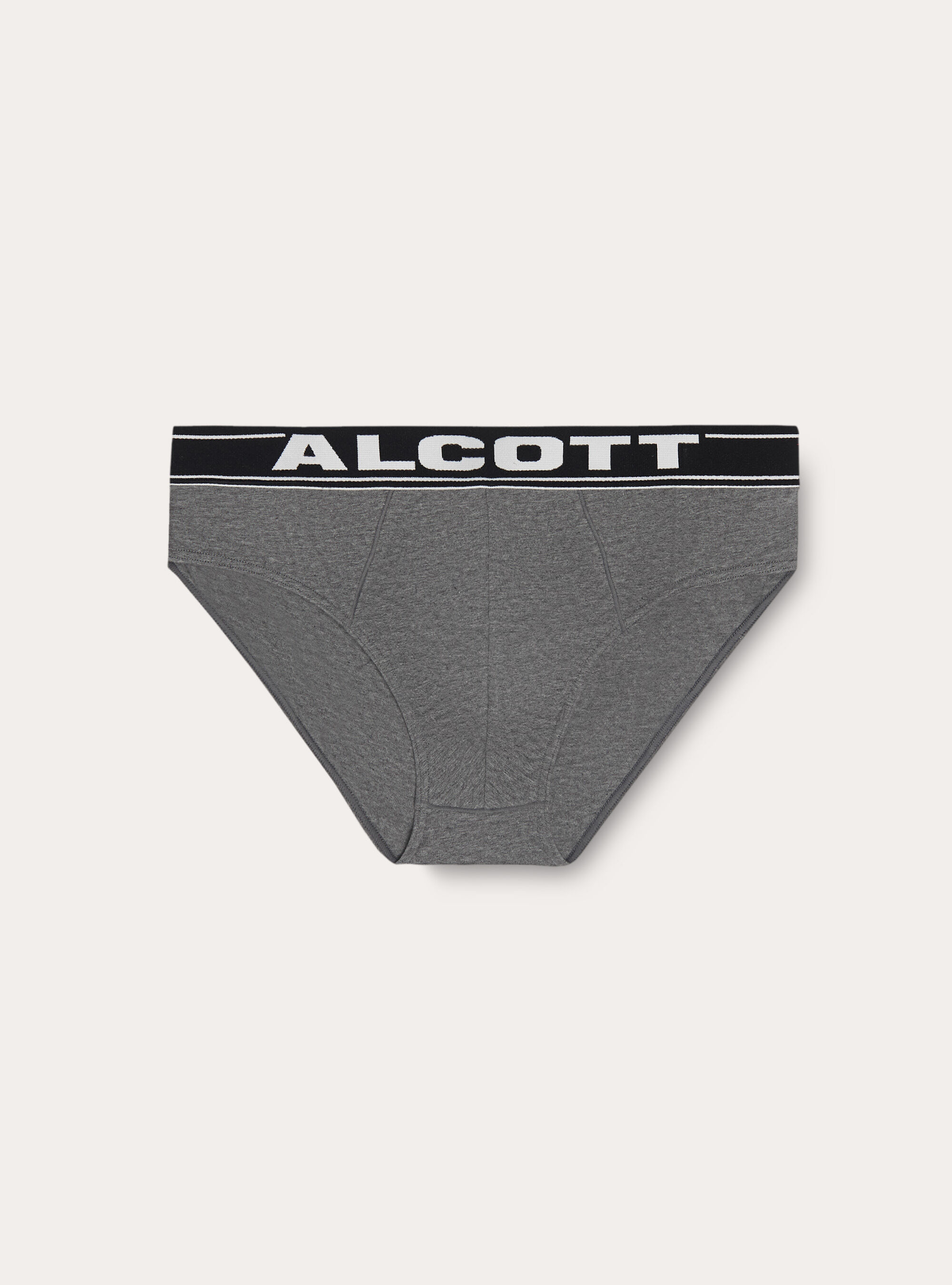 Slip en coton extensible avec logo