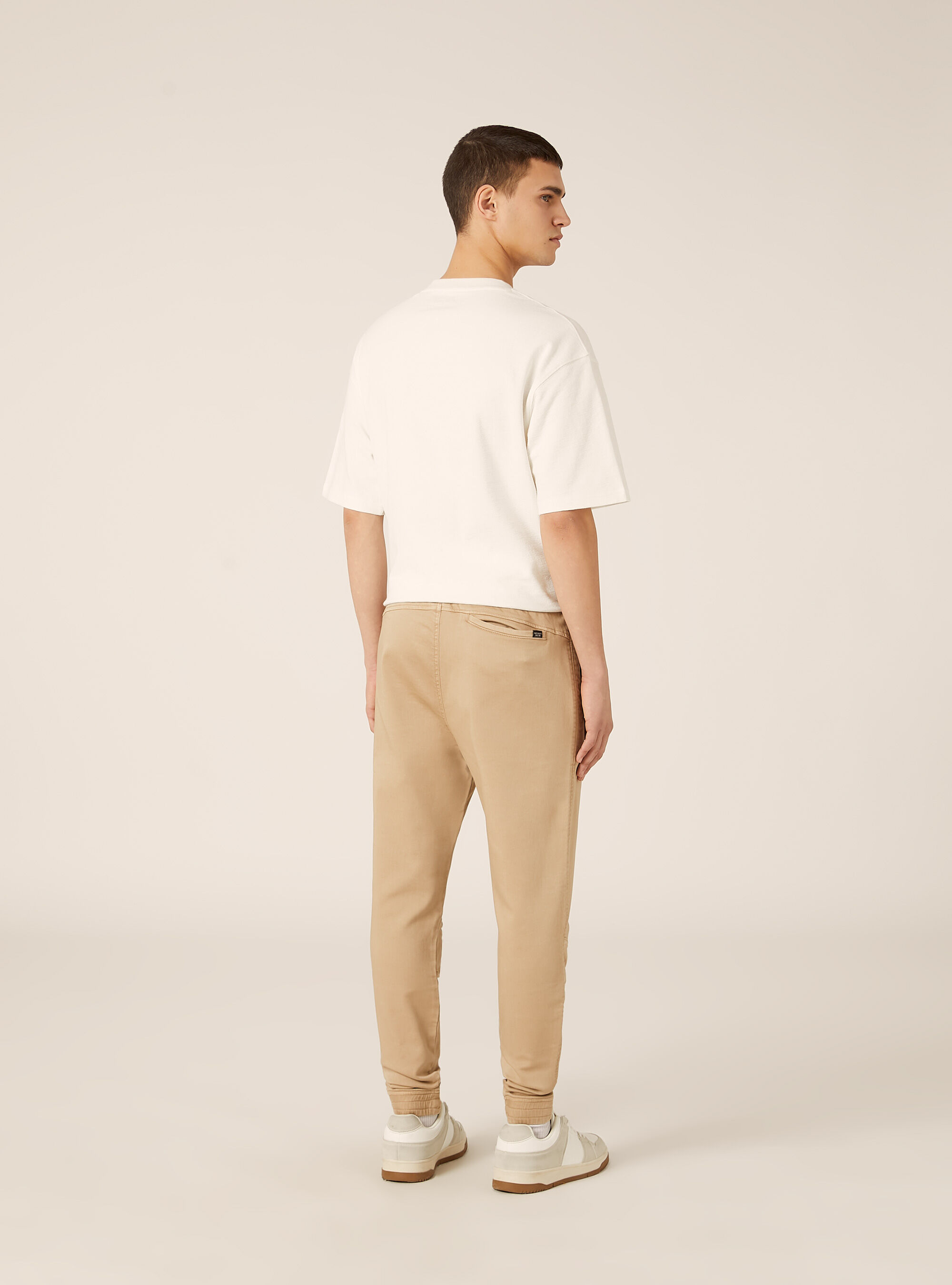 Jogginghose aus Baumwolle, BG1 BEIGE DARK