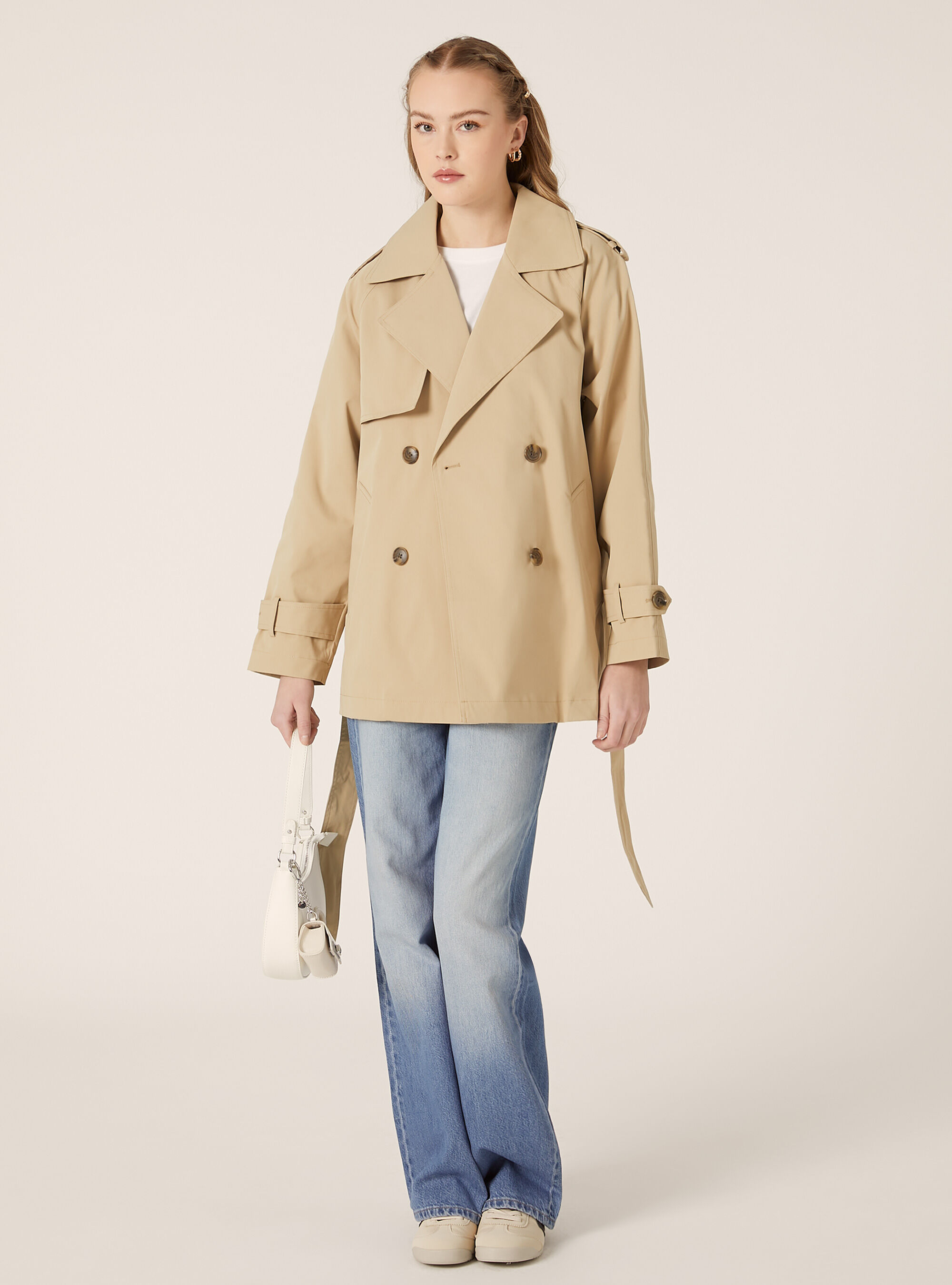 Trench court en twill